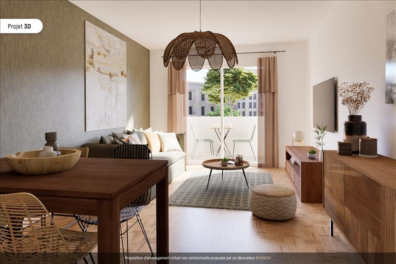 Vente Appartement POISSY - 3 pièces -62 m² - (78300)