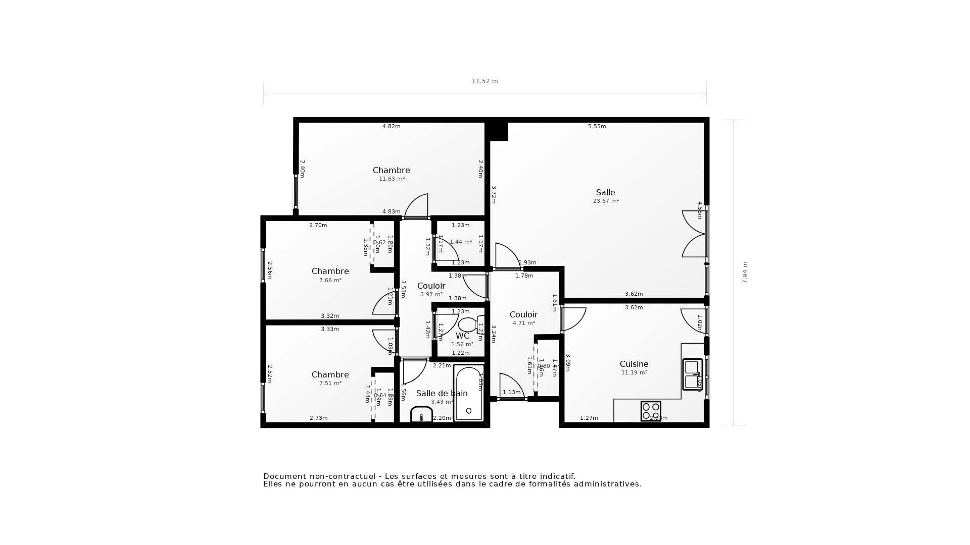 Vente Appartement SANNOIS - 4 pièces - 86 m² - (95110)
