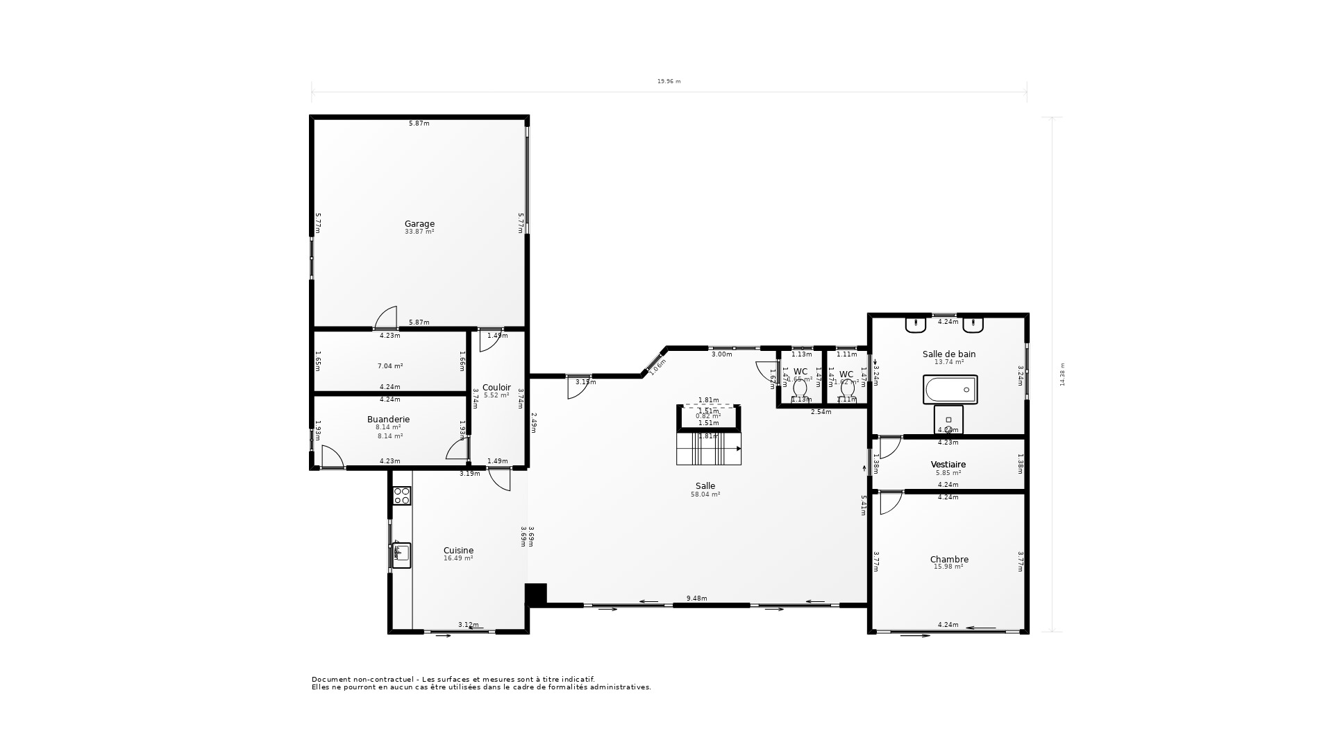 Vente Maison CARIGNAN DE BORDEAUX - 4 pièces - 171 m² - (33360)