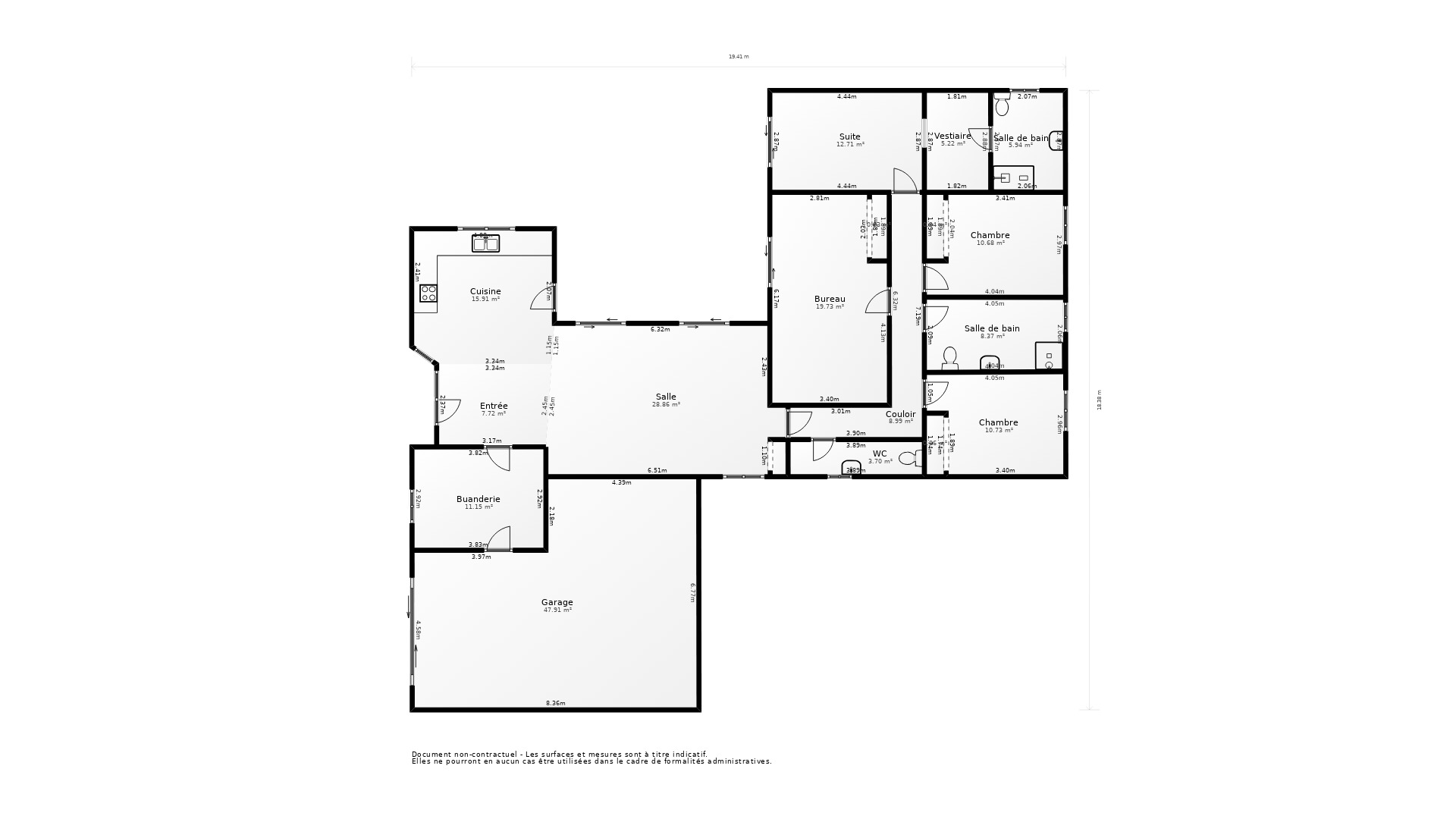 Vente Maison ST VINCENT DE PAUL - 6 pièces - 162 m² - (40990)