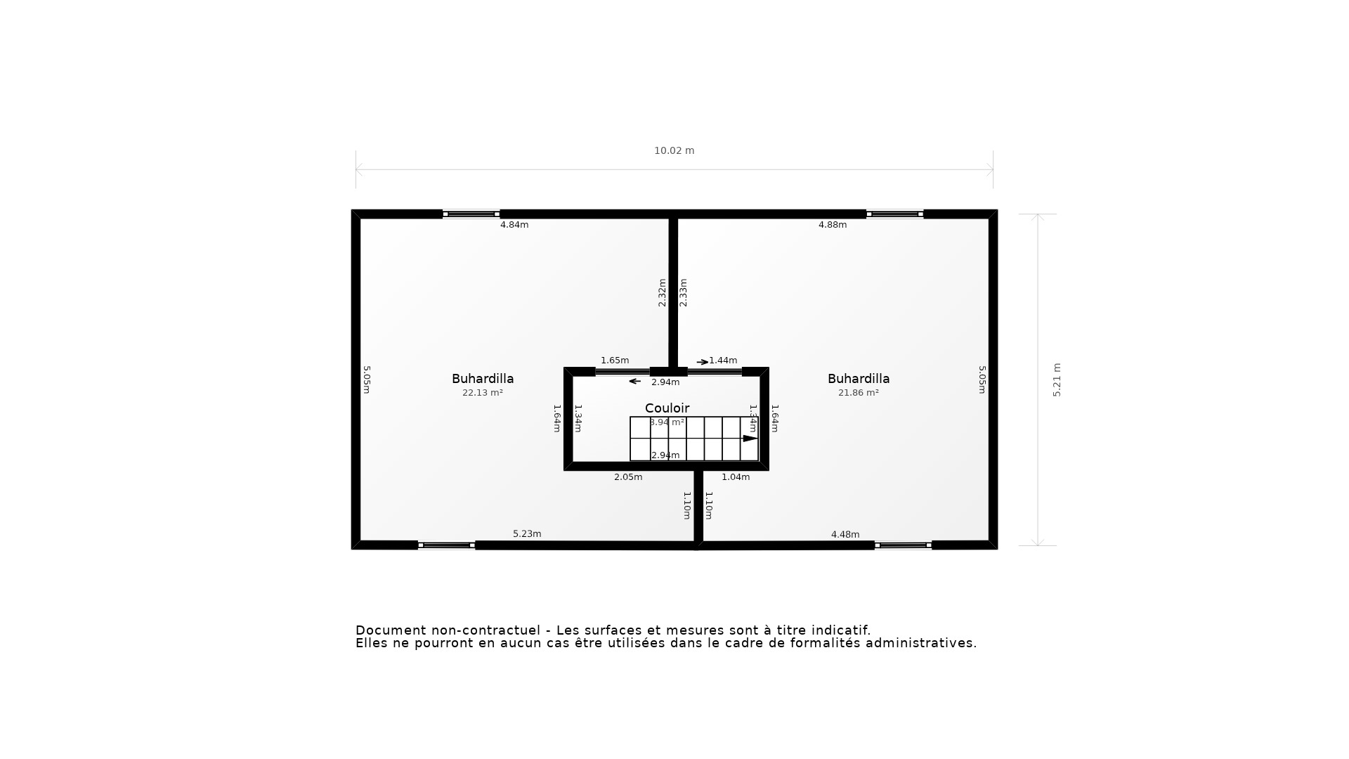 Vente Appartement AUDENGE - 4 pièces - 97 m² - (33980)