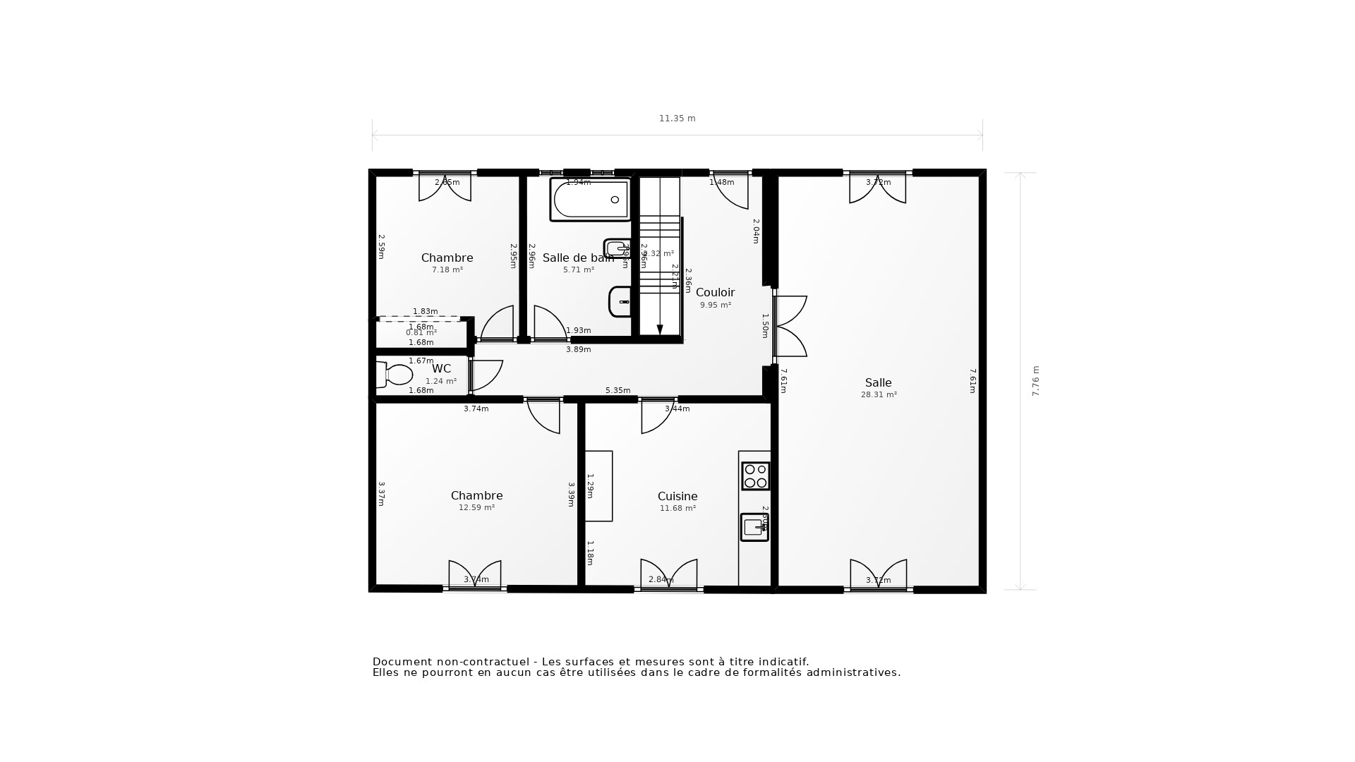 Vente Maison TAULE - 4 pièces - 77 m² - (29670)