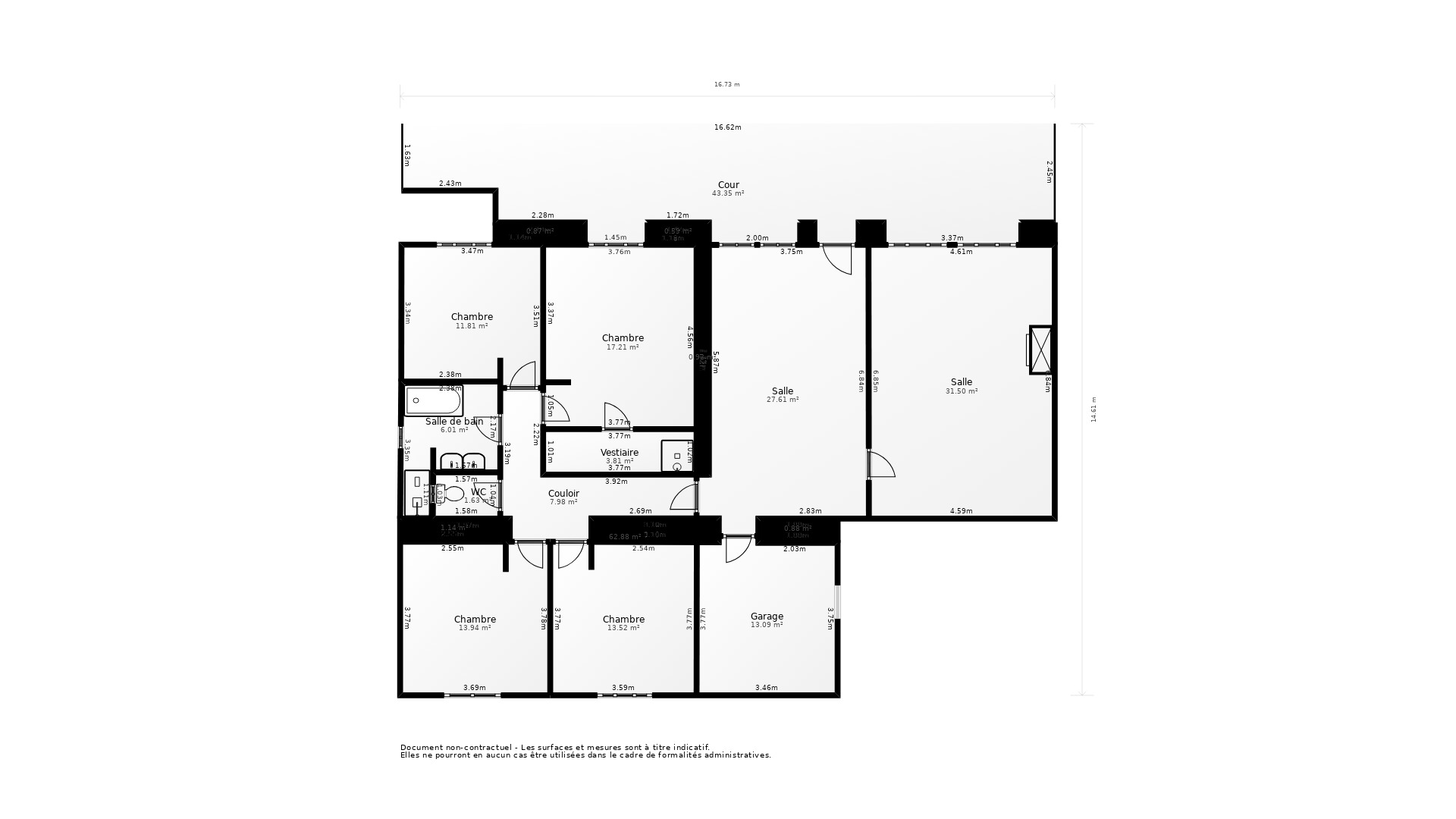 Vente Maison OZILLAC - 5 pièces - 138 m² - (17500)