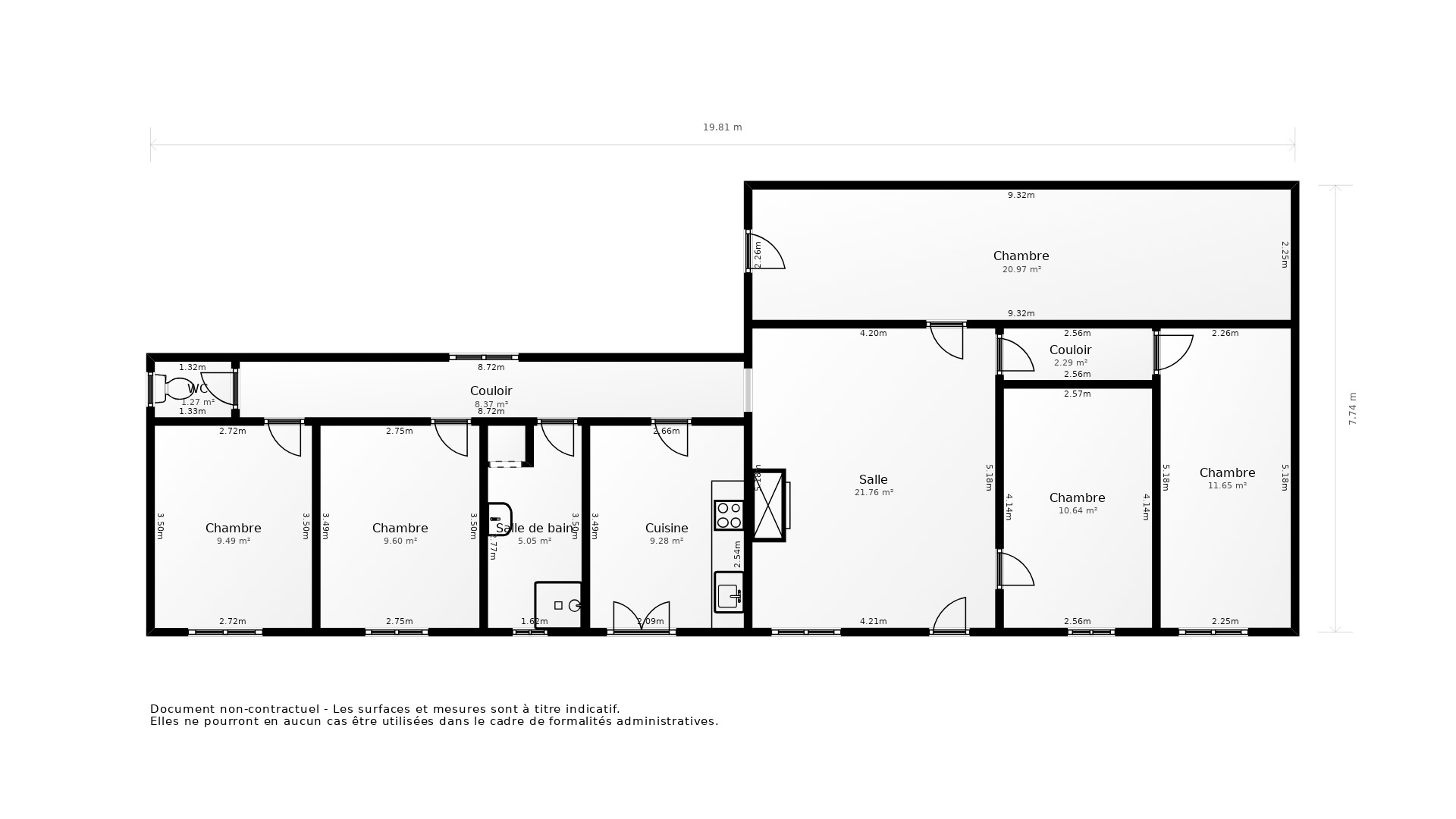 Vente Maison ST ESTEPHE - 5 pièces - 123 m² - (33180)