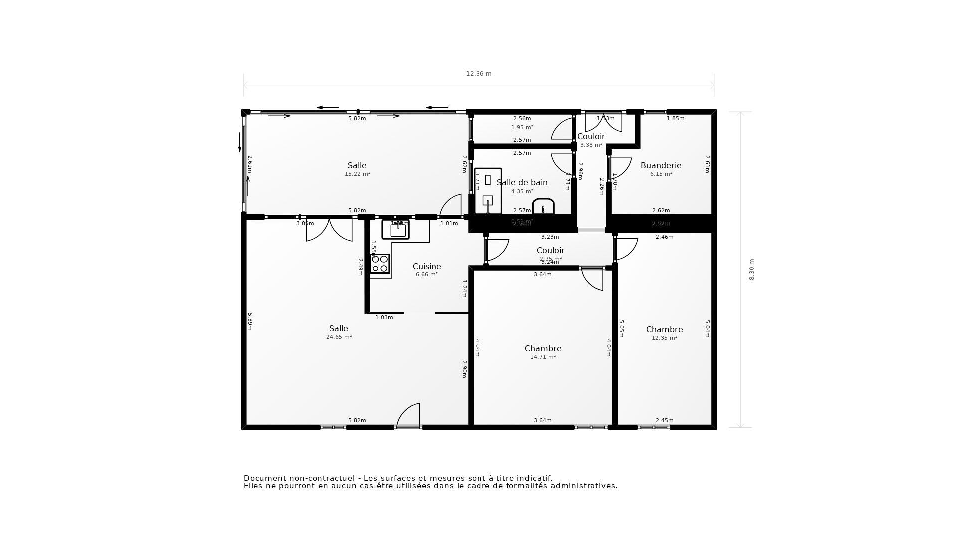 Vente Maison NIEUL LE DOLENT - 3 pièces - 74 m² - (85430)
