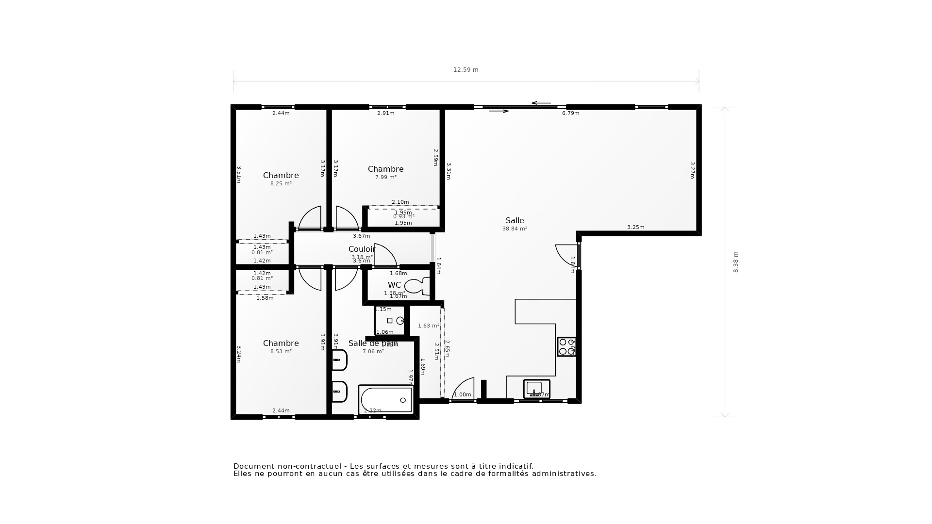Vente Maison ST GEORGES DES COTEAUX - 4 pièces - 82 m² - (17810)