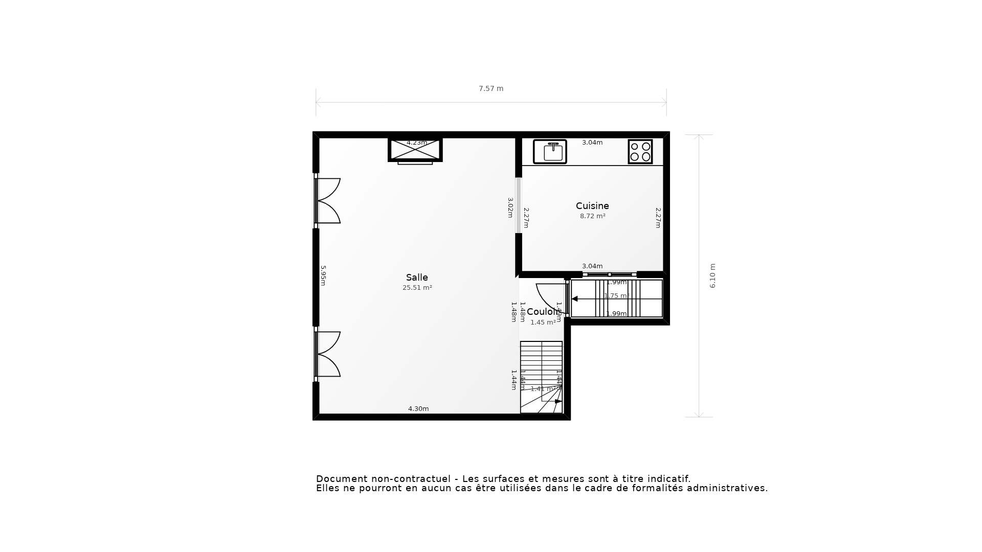 Vente Appartement SETE - 4 pièces - 90 m² - (34200)