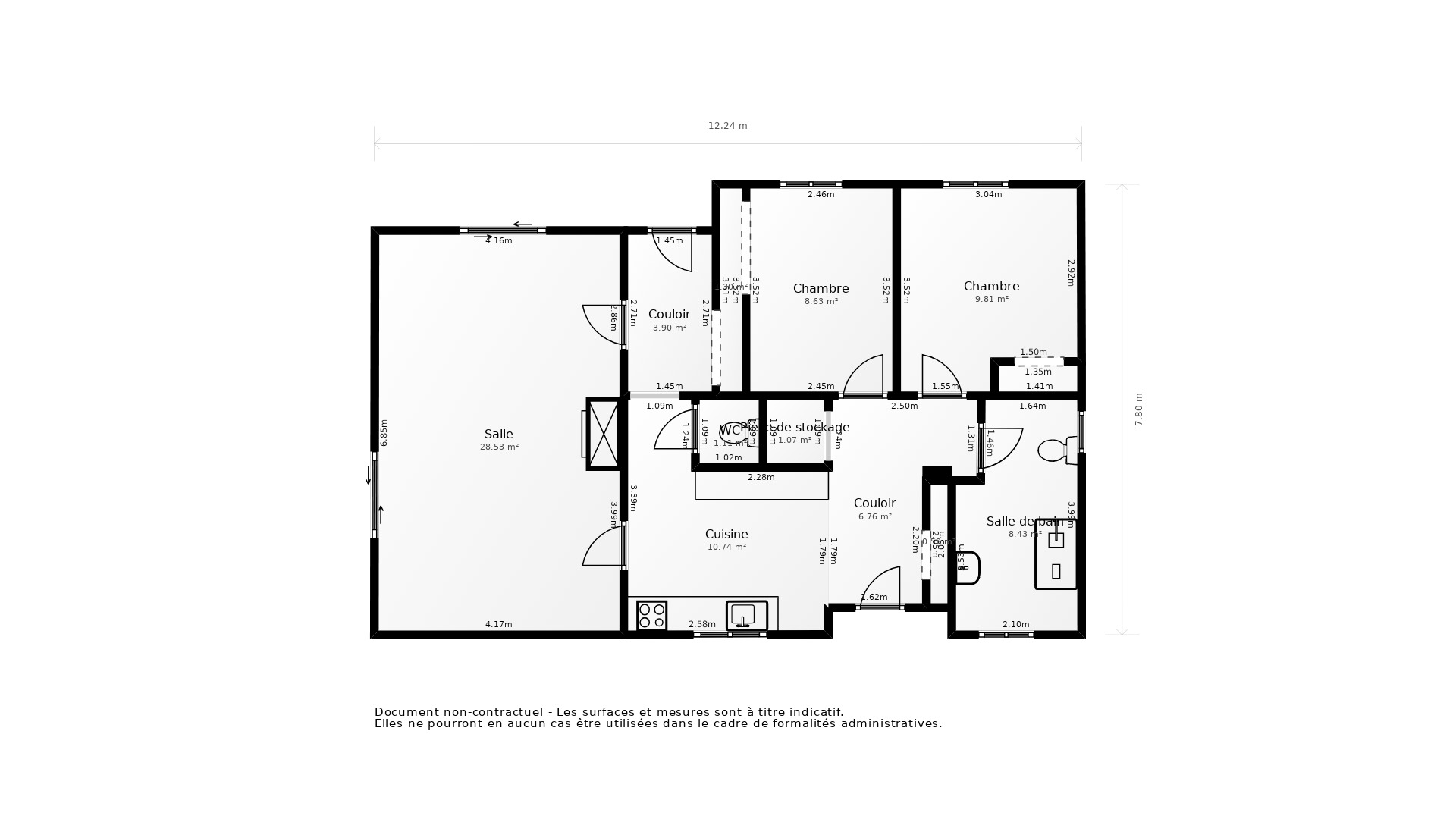 Vente Maison CASTEL SARRAZIN - 3 pièces - 90 m² - (40330)