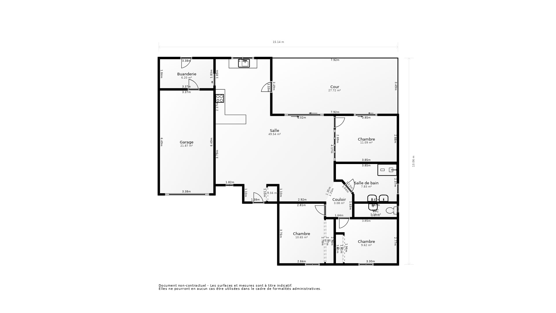 Vente Maison JONZAC - 4 pièces - 100 m² - (17500)
