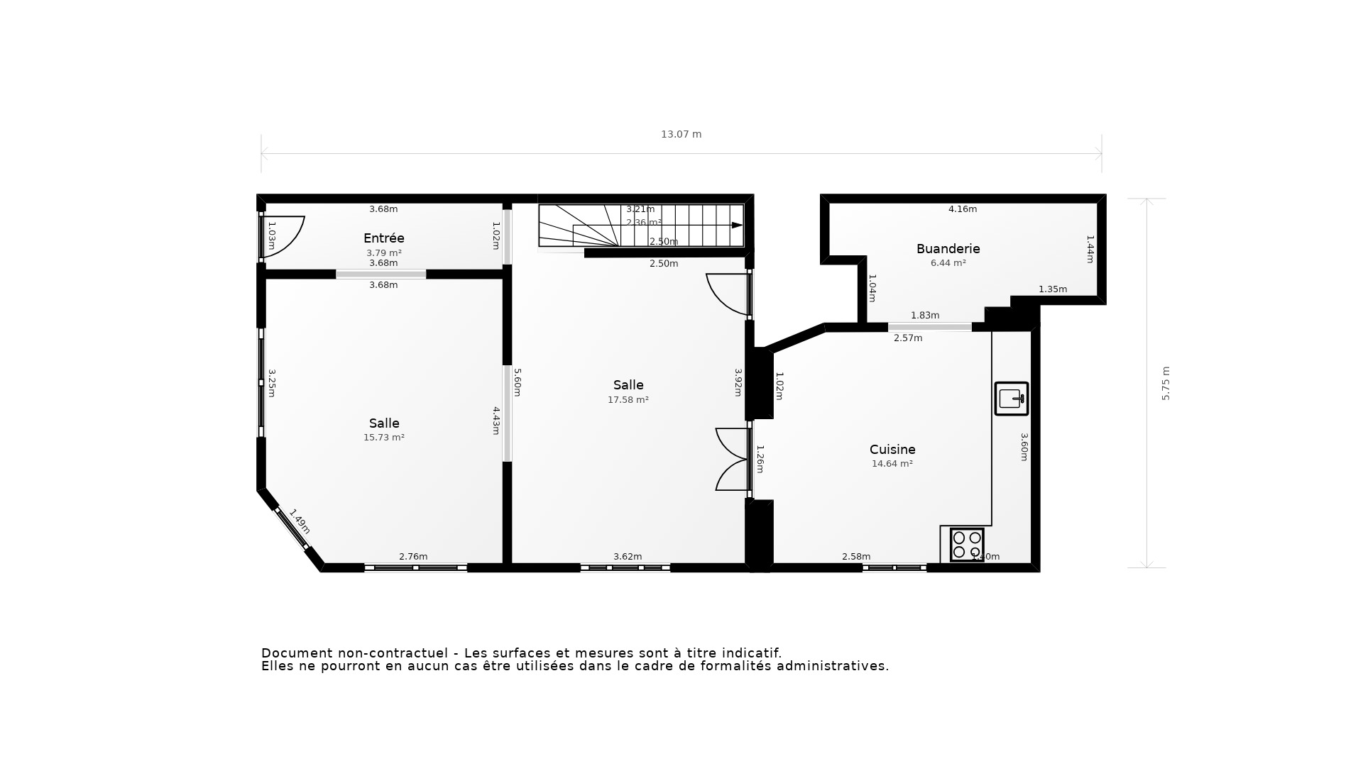 Vente Appartement LIMOGES - 6 pièces - 160 m² - (87100)