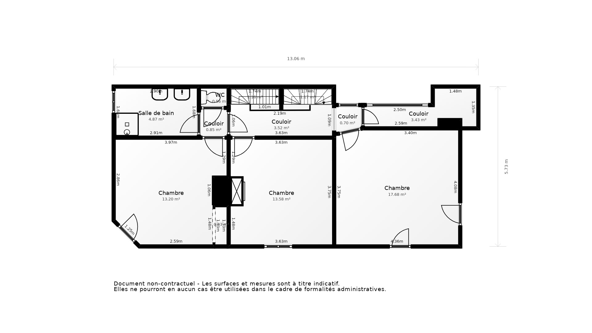 Vente Appartement LIMOGES - 6 pièces - 160 m² - (87100)
