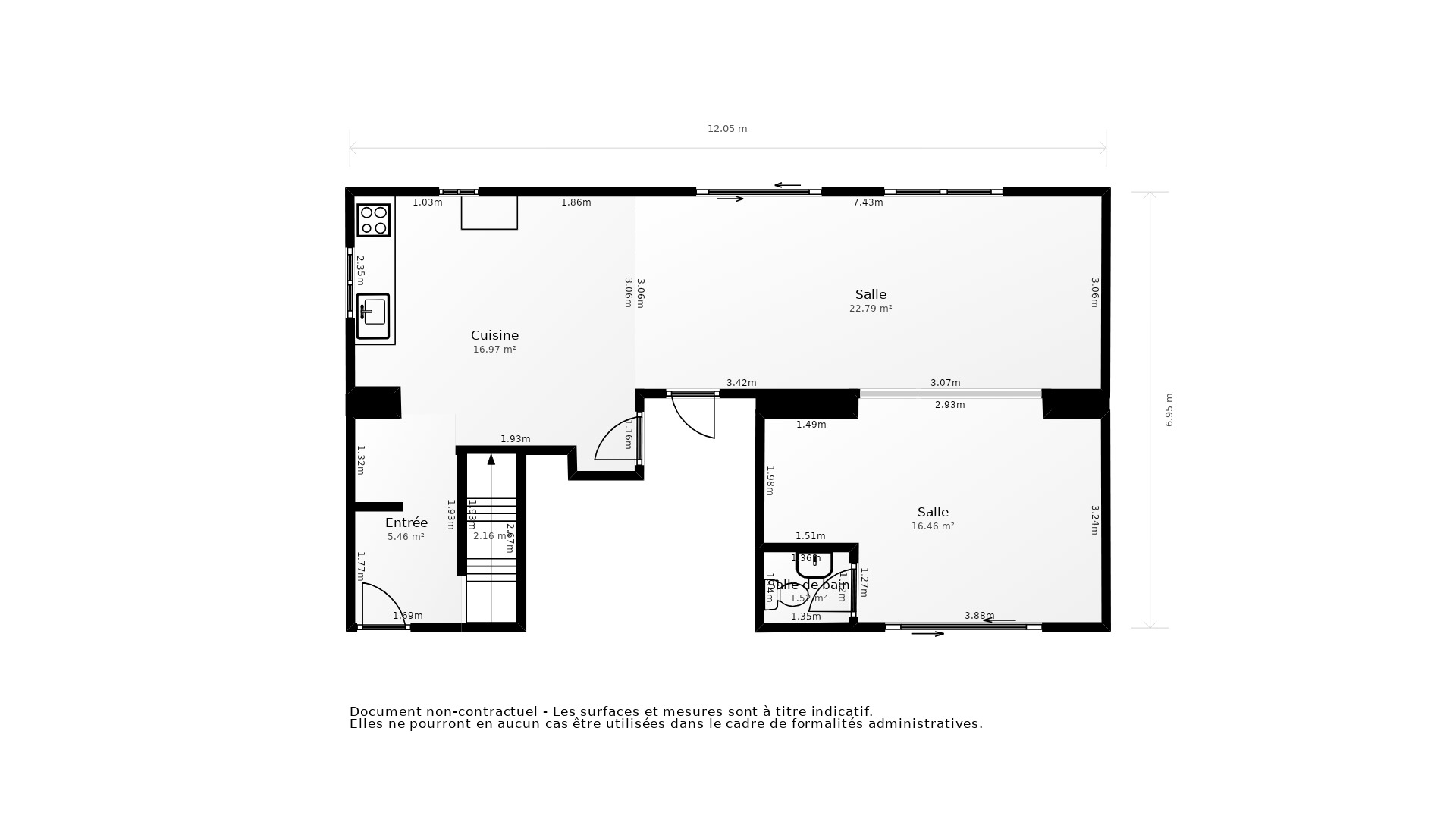 Vente Maison BIARS SUR CERE - 6 pièces - 135 m² - (46130)