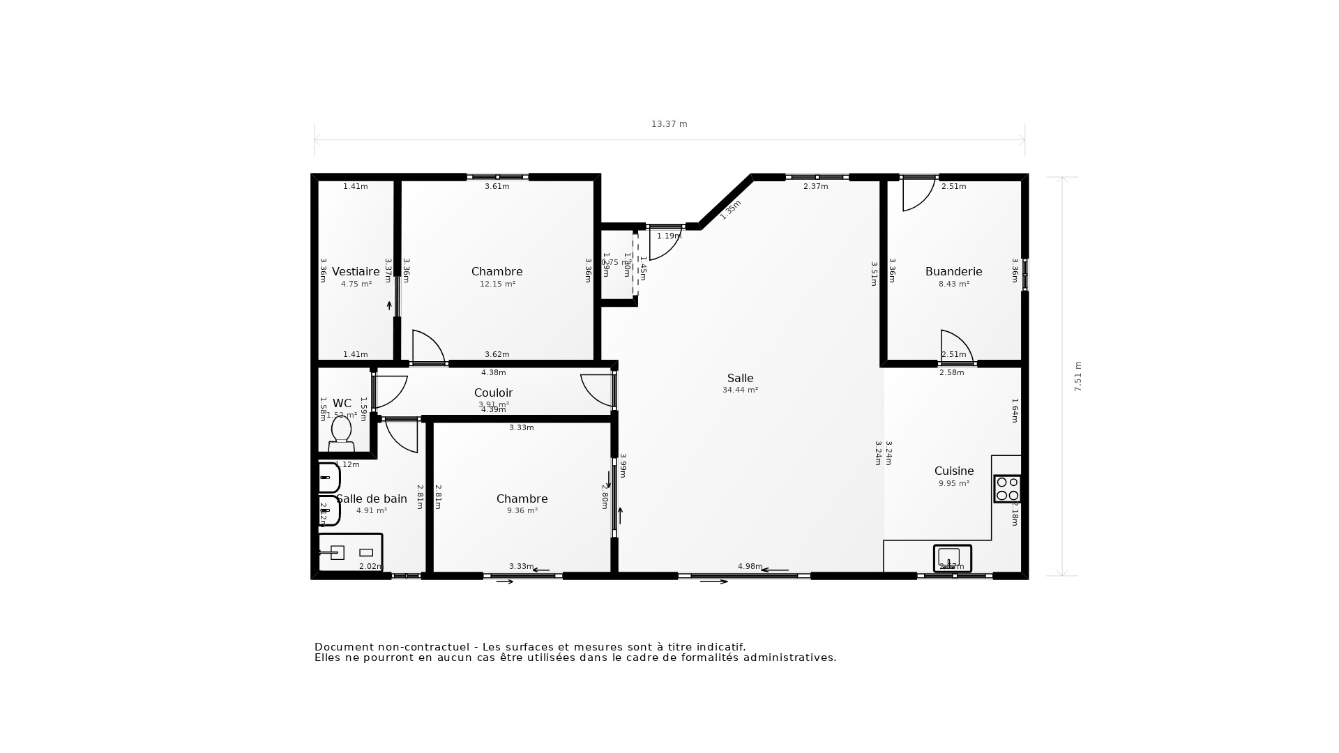 Vente Maison MARCIAC - 4 pièces - 96 m² - (32230)