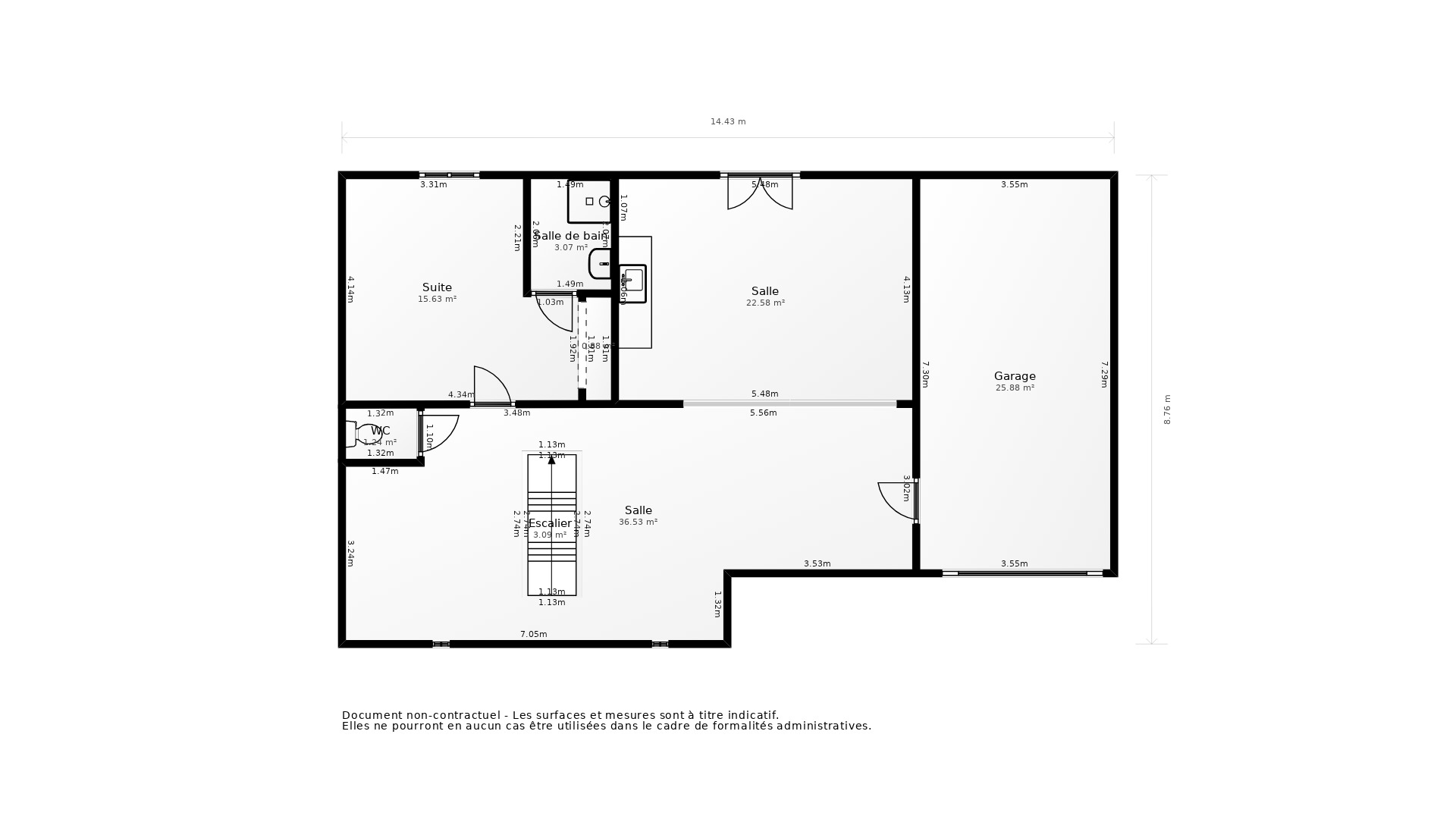 Vente Maison RIBERAC - 4 pièces - 103 m² - (24600)