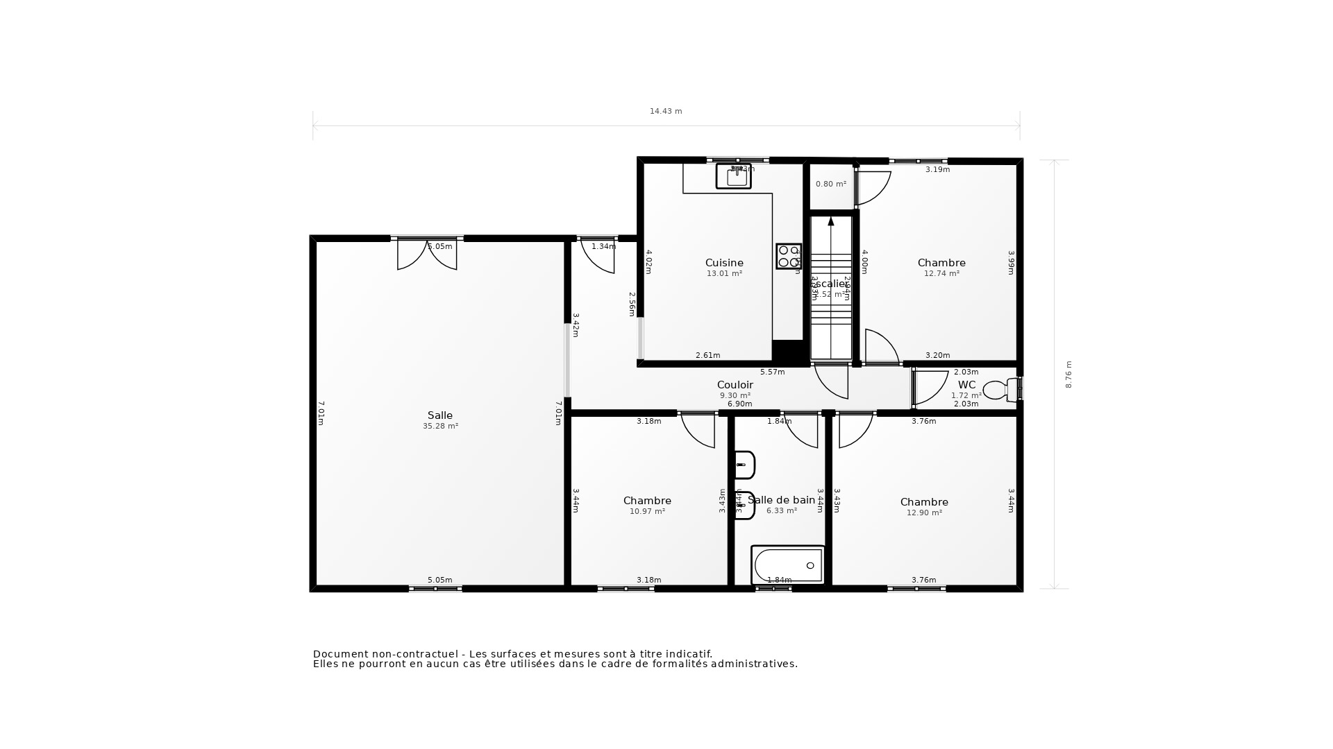 Vente Maison RIBERAC - 4 pièces - 103 m² - (24600)