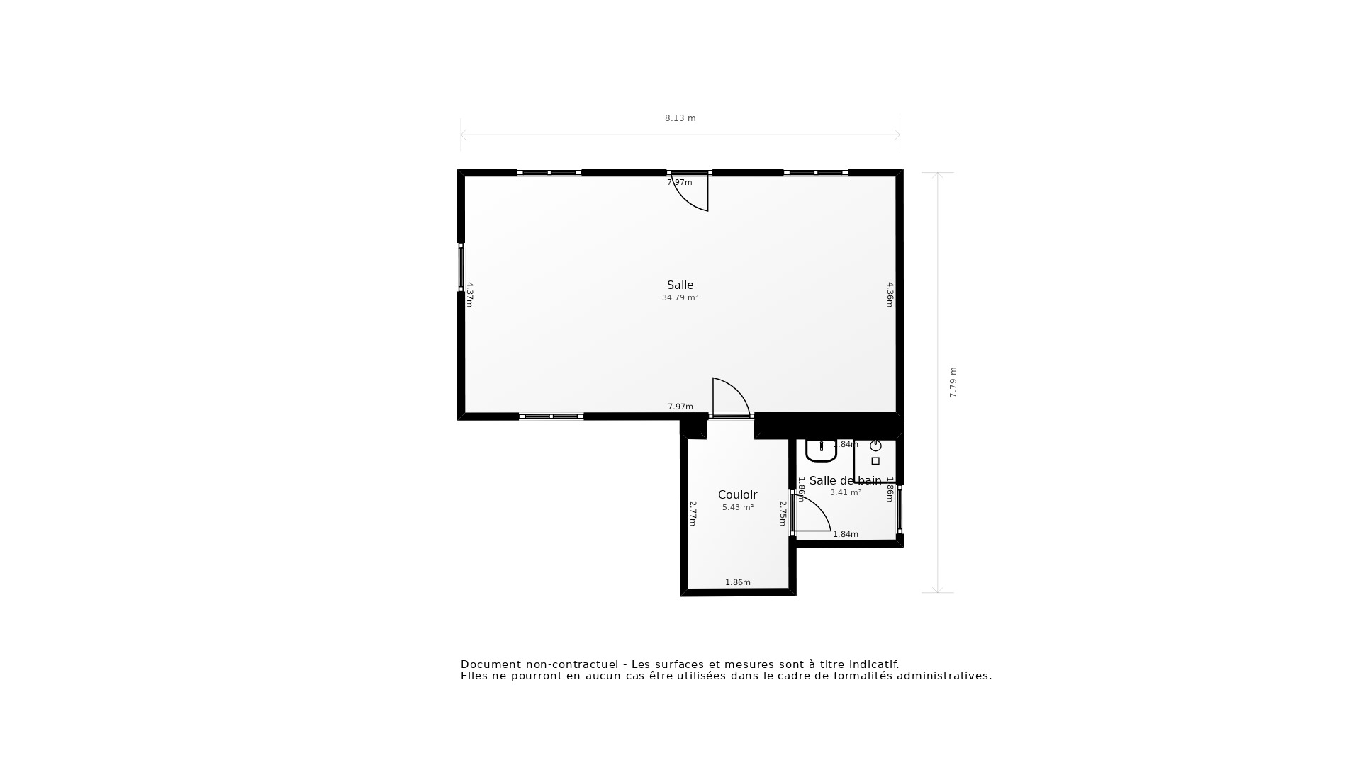 Vente Maison PAREMPUYRE - 1 pièce - 46 m² - (33290)