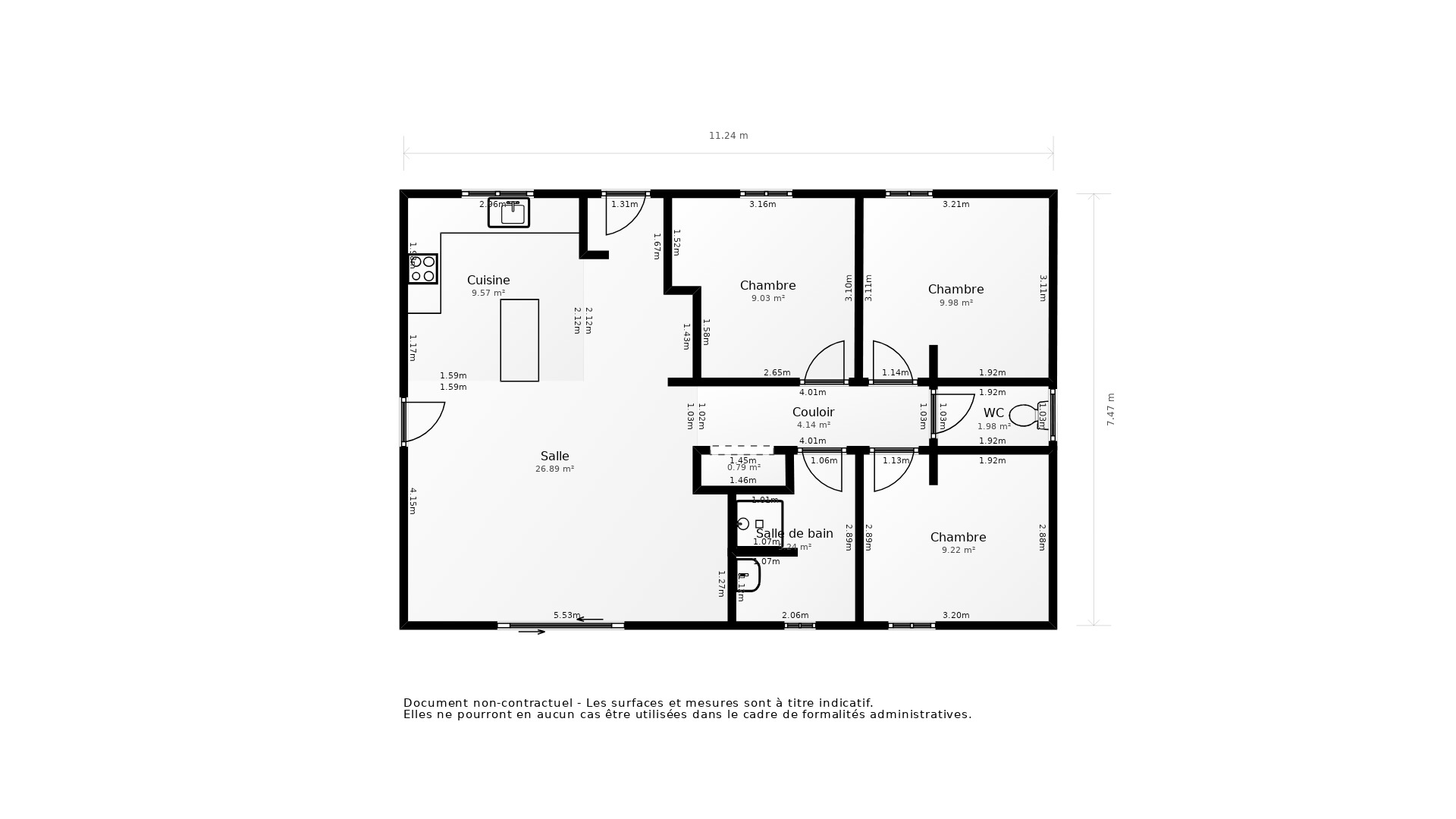 Vente Maison BIARS SUR CERE - 5 pièces - 77 m² - (46130)