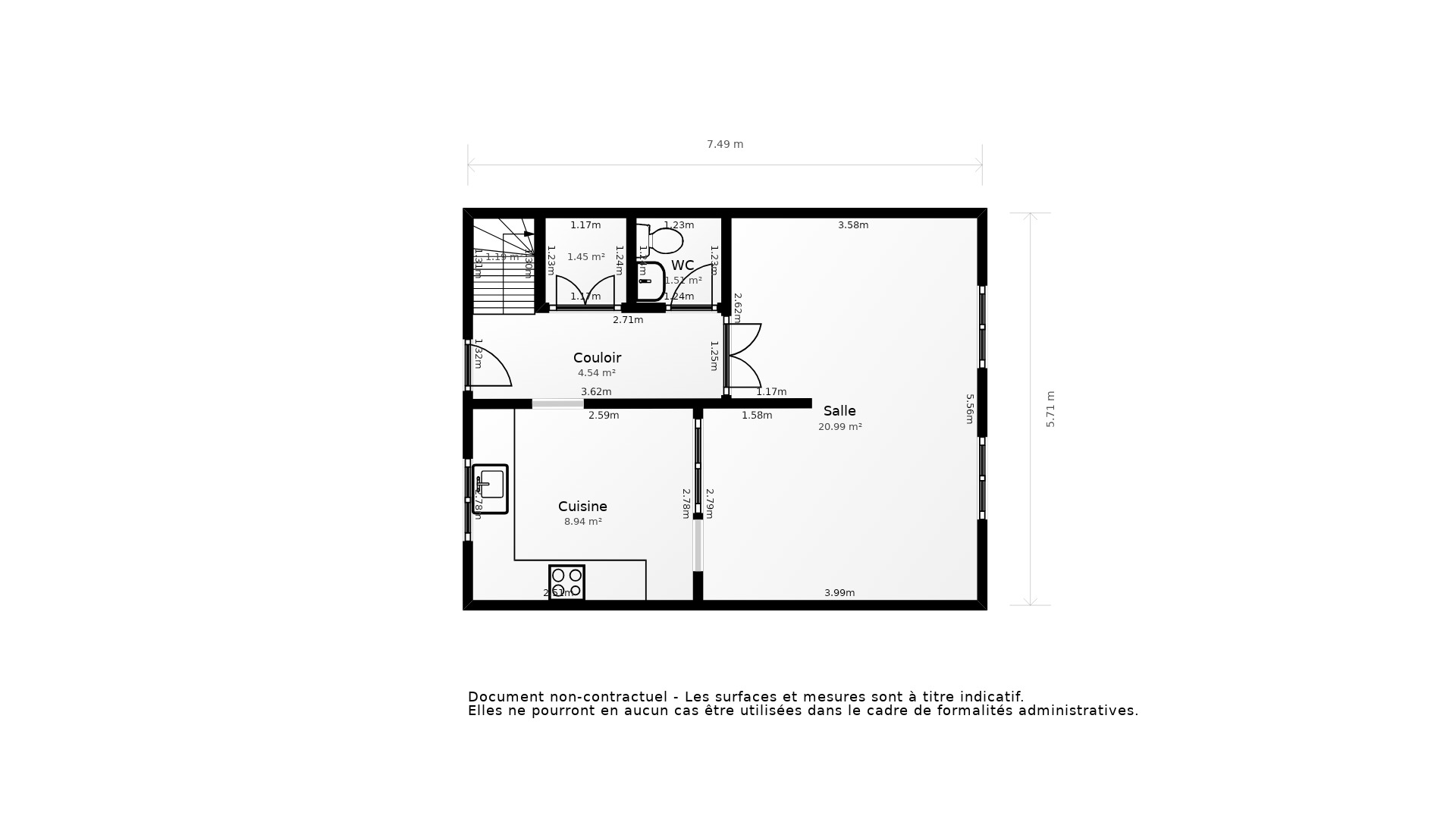 Vente Maison PESSAC - 4 pièces - 74 m² - (33600)