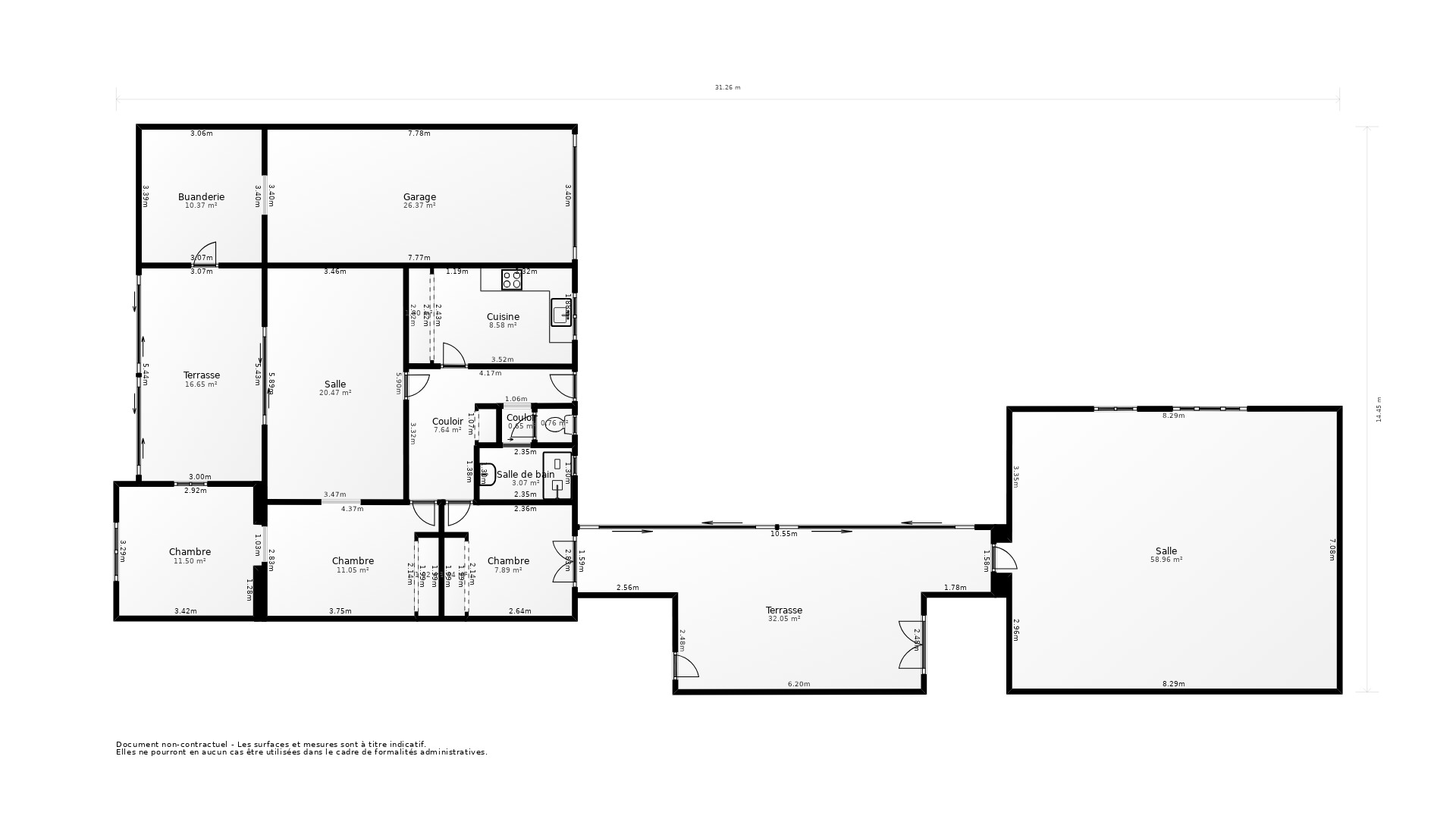 Vente Maison ST GEORGES D OLERON - 4 pièces - 132 m² - (17190)