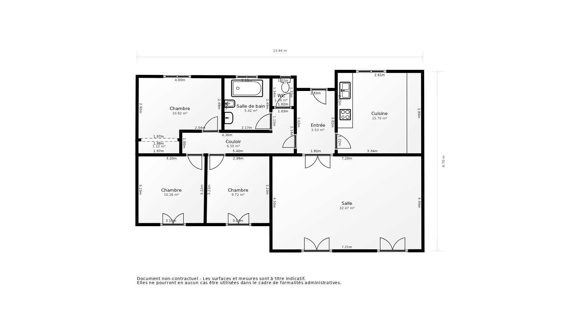 Vente Maison ST LOUBES - 4 pièces - 97,6 m² - (33450)