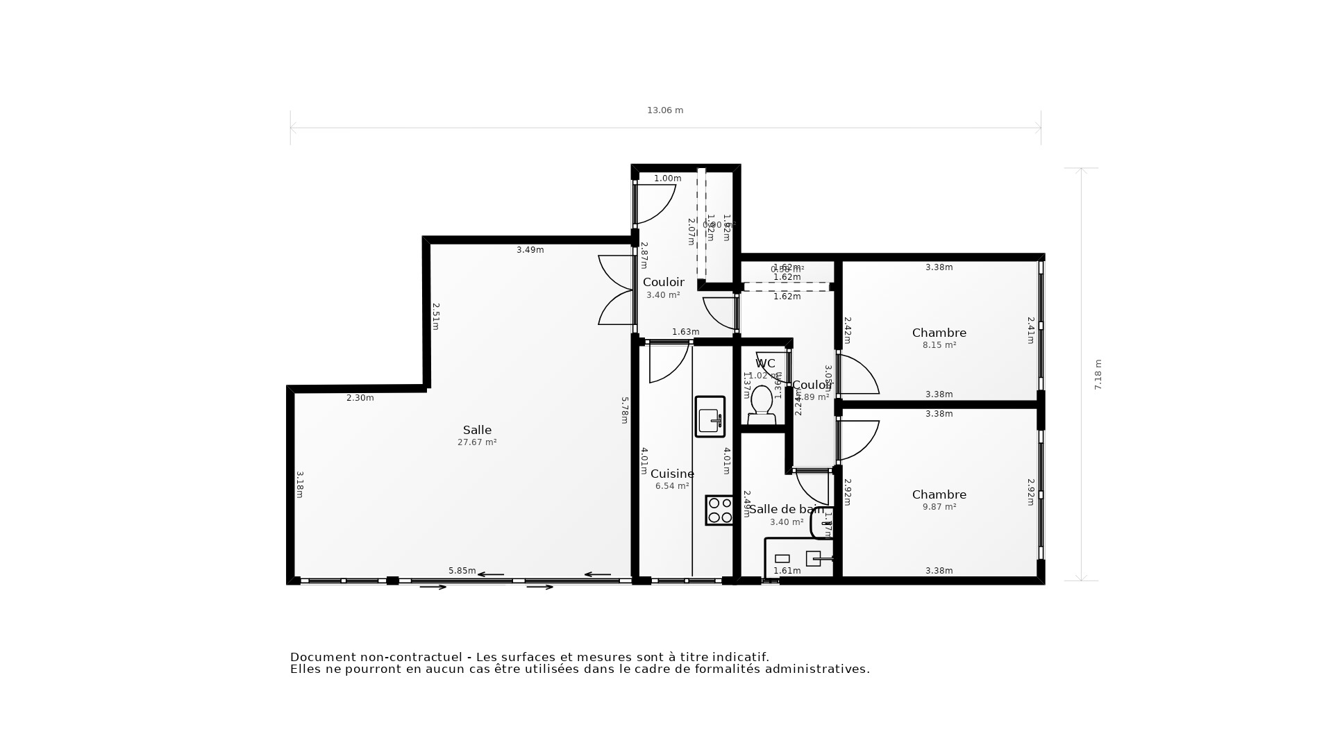 Vente Appartement PLAISIR - 4 pièces - 71 m² - (78370)