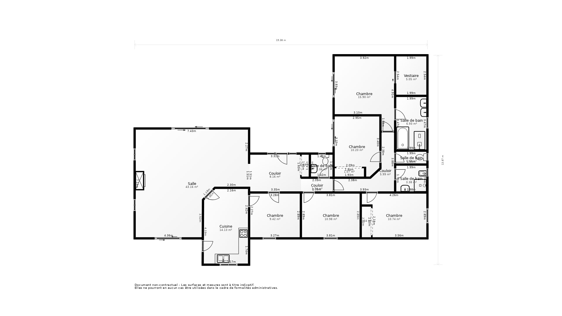 Vente Maison POMPIGNAC - 6 pièces - 156 m² - (33370)
