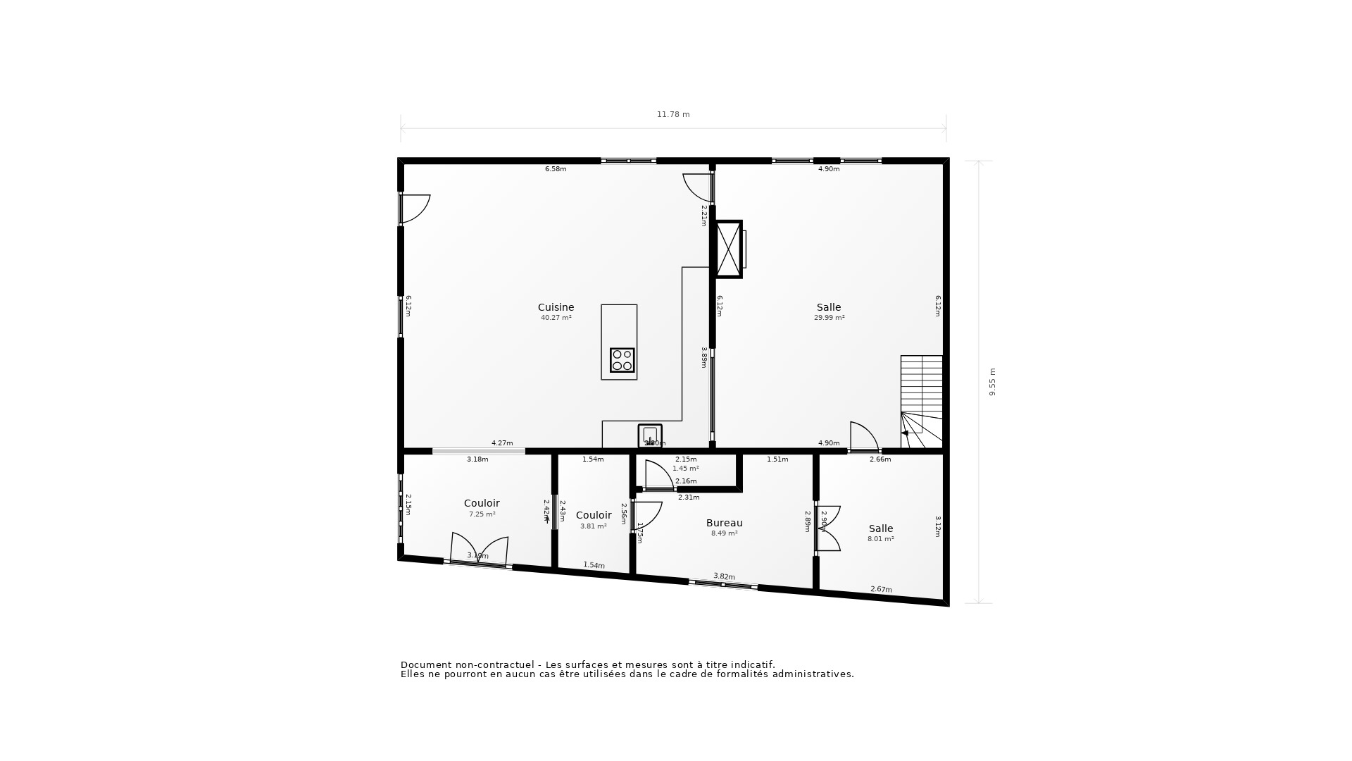 Vente Maison ST LAURENT DE LA PREE - 9 pièces - 195 m² - (17450)