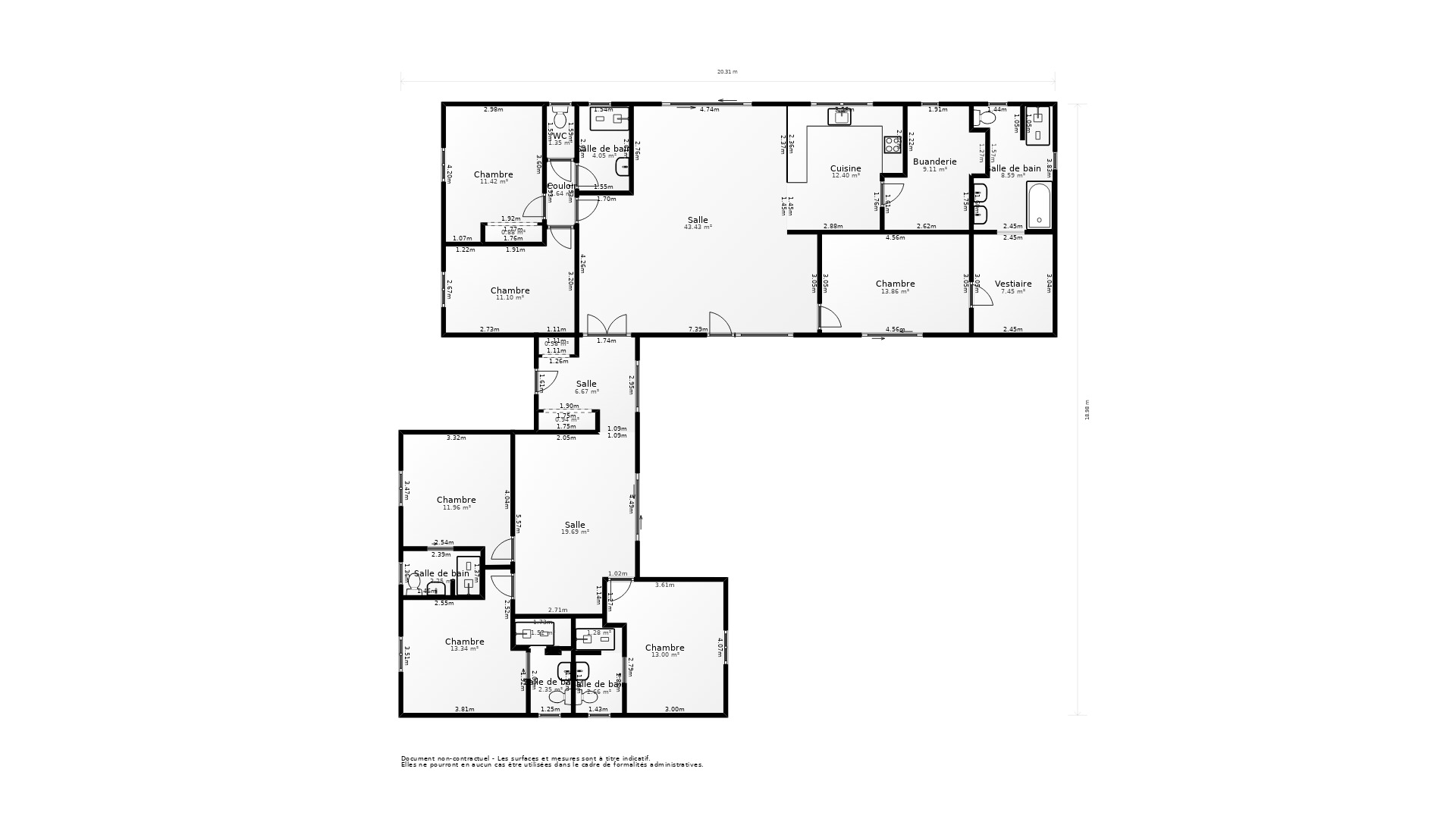 Vente Maison ST MEDARD D EYRANS - 8 pièces - 217 m² - (33650)