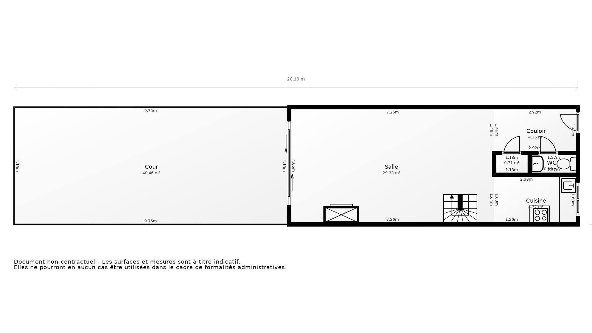 Vente Maison TALENCE - 3 pièces - 96 m² - (33400)