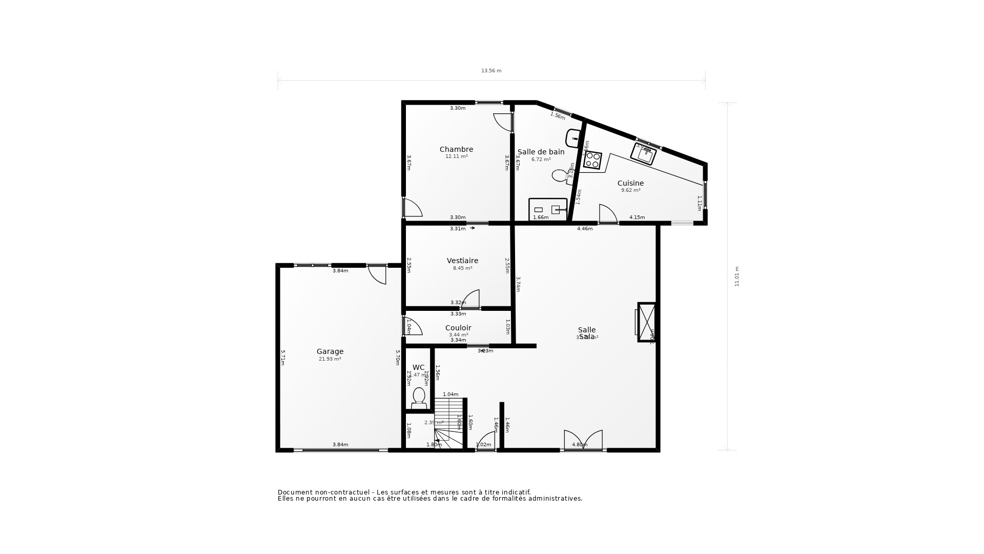 Vente Maison GUIPAVAS - 5 pièces - 131 m² - (29490)