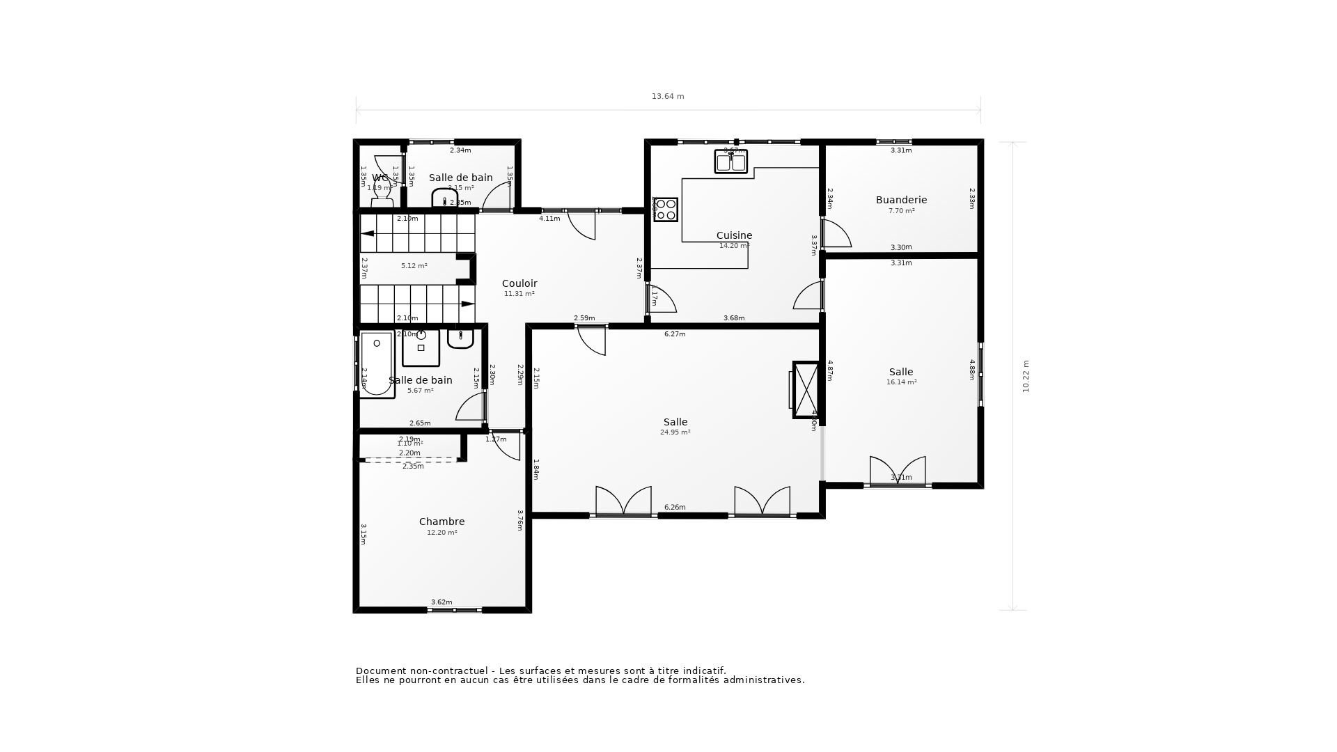 Vente Maison SALIES DE BEARN - 6 pièces - 188 m² - (64270)