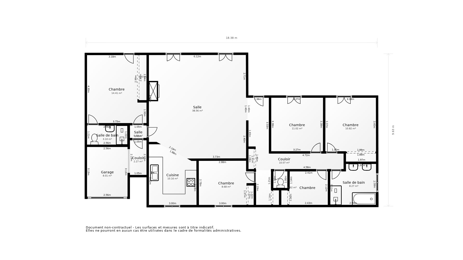 Vente Maison MARCHEPRIME - 6 pièces - 135 m² - (33380)