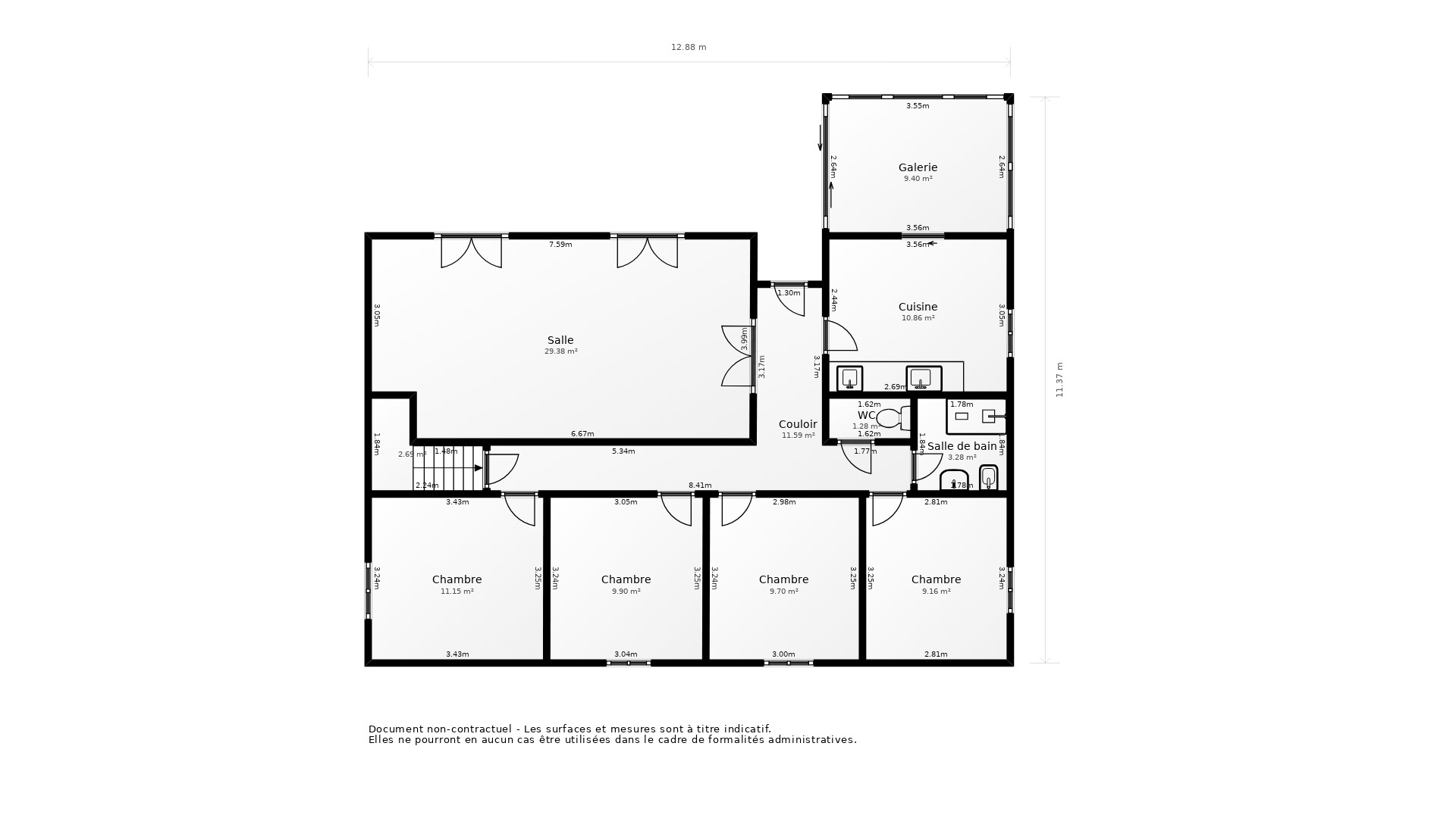 Vente Maison BELLEVIGNE - 6 pièces - 135 m² - (16120)