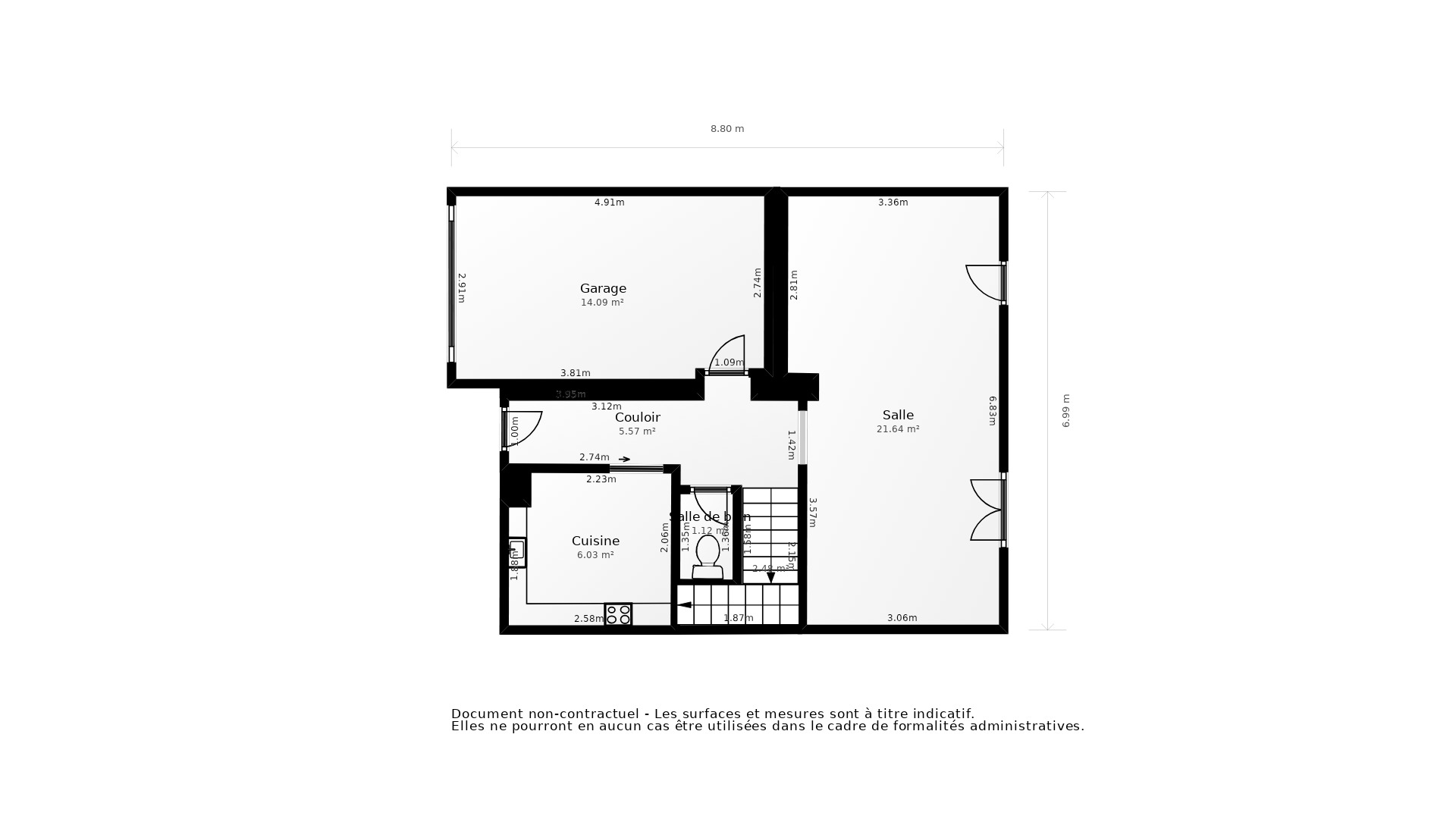 Vente Maison ST JEAN - 4 pièces - 77 m² - (31240)