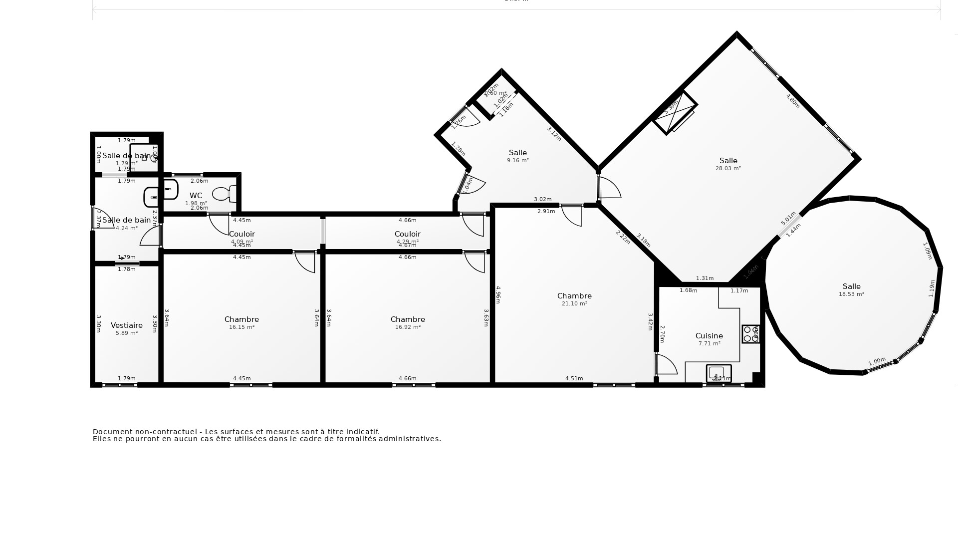 Vente Appartement NANTES - 5 pièces - 143,3 m² - (44000)