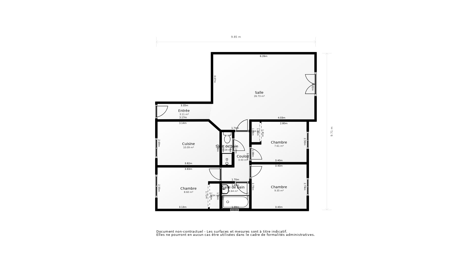 Vente Maison BLAGNAC - 4 pièces - 81 m² - (31700)