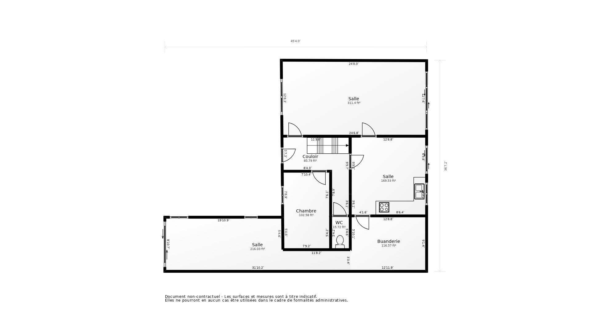 Vente Maison BORDEAUX - 5 pièces - 155 m² - (33000)