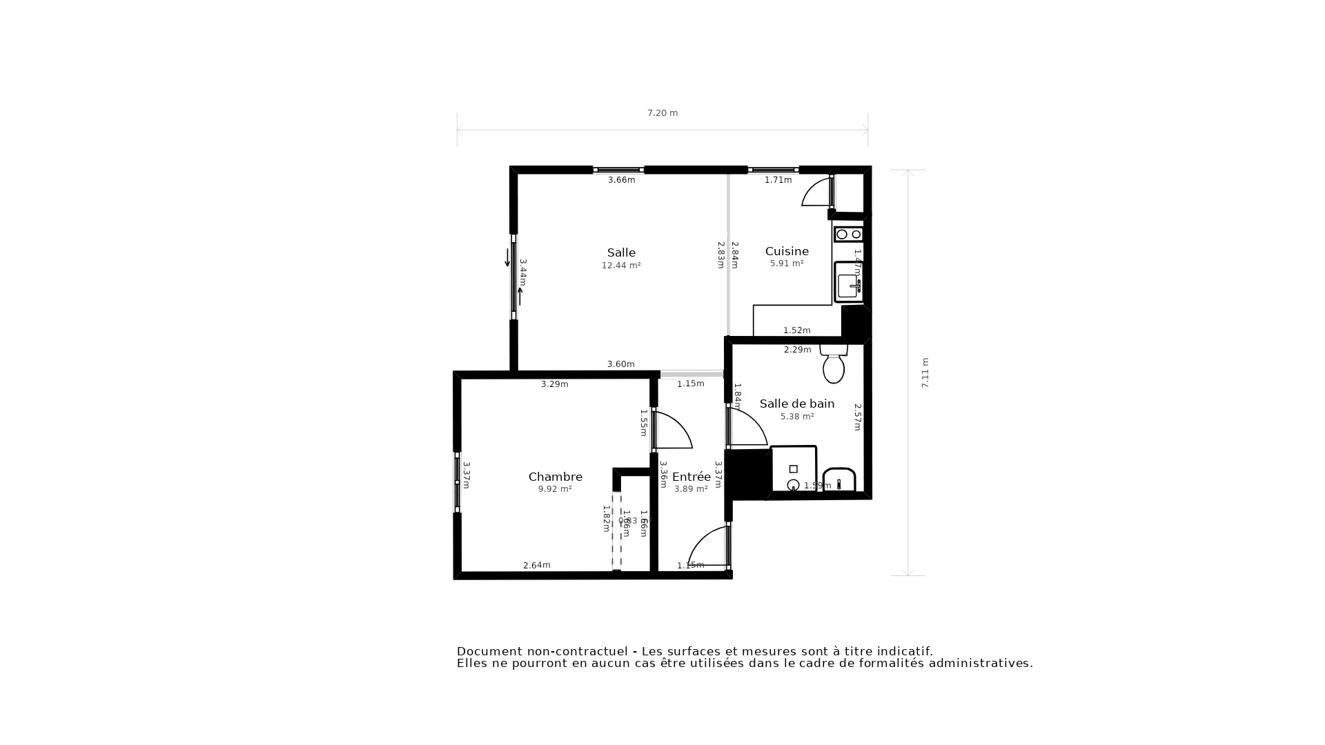 Vente Appartement ANGLET - 2 pièces - 40 m² - (64600)