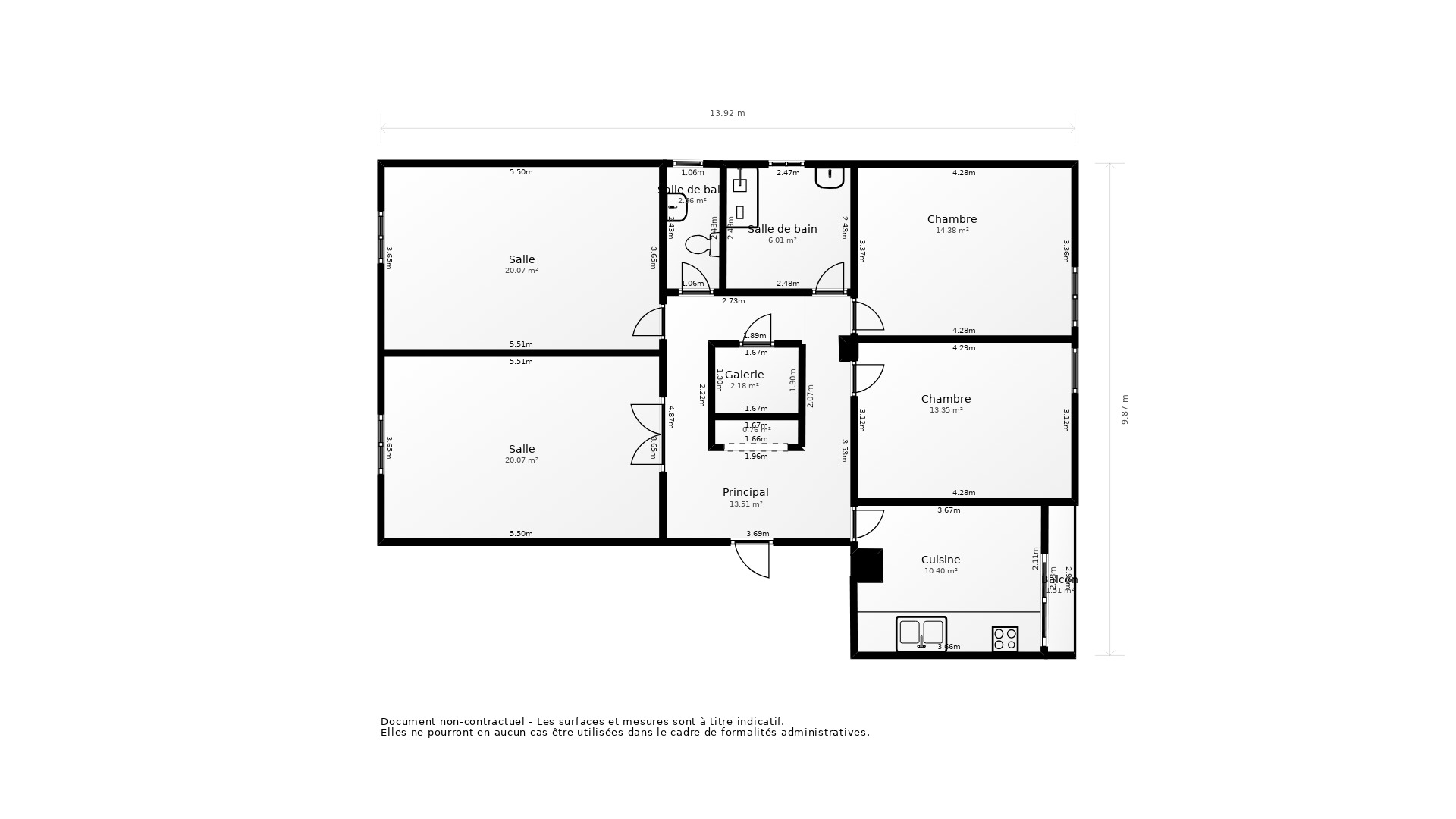 Vente Appartement PAU - 3 pièces - 104 m² - (64000)