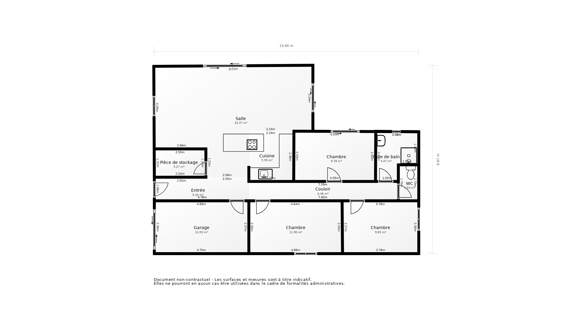 Vente Maison VAL DE VIRVEE - 4 pièces - 98 m² - (33240)