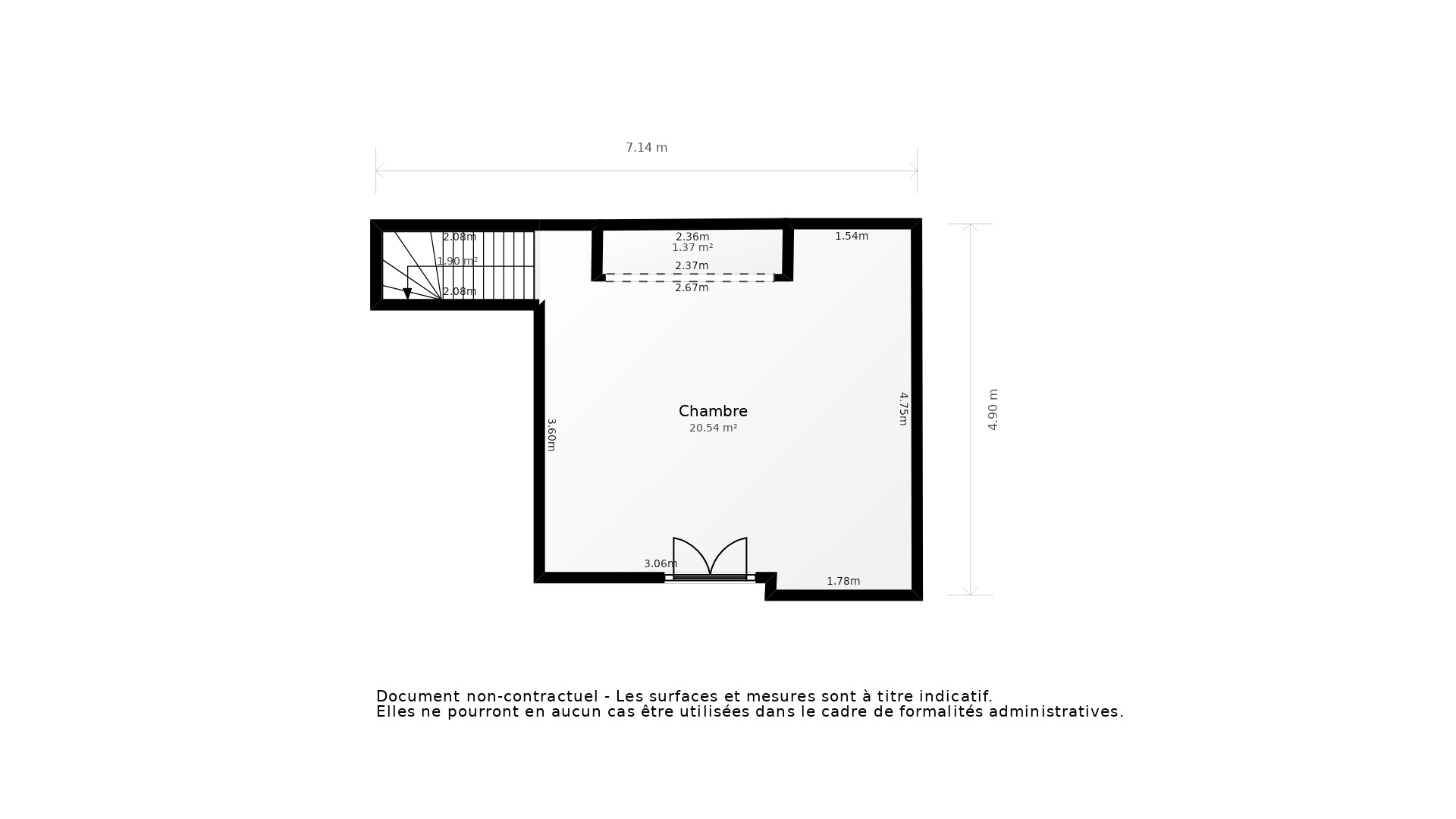 Vente Appartement TOULOUSE - 3 pièces - 61 m² - (31400)