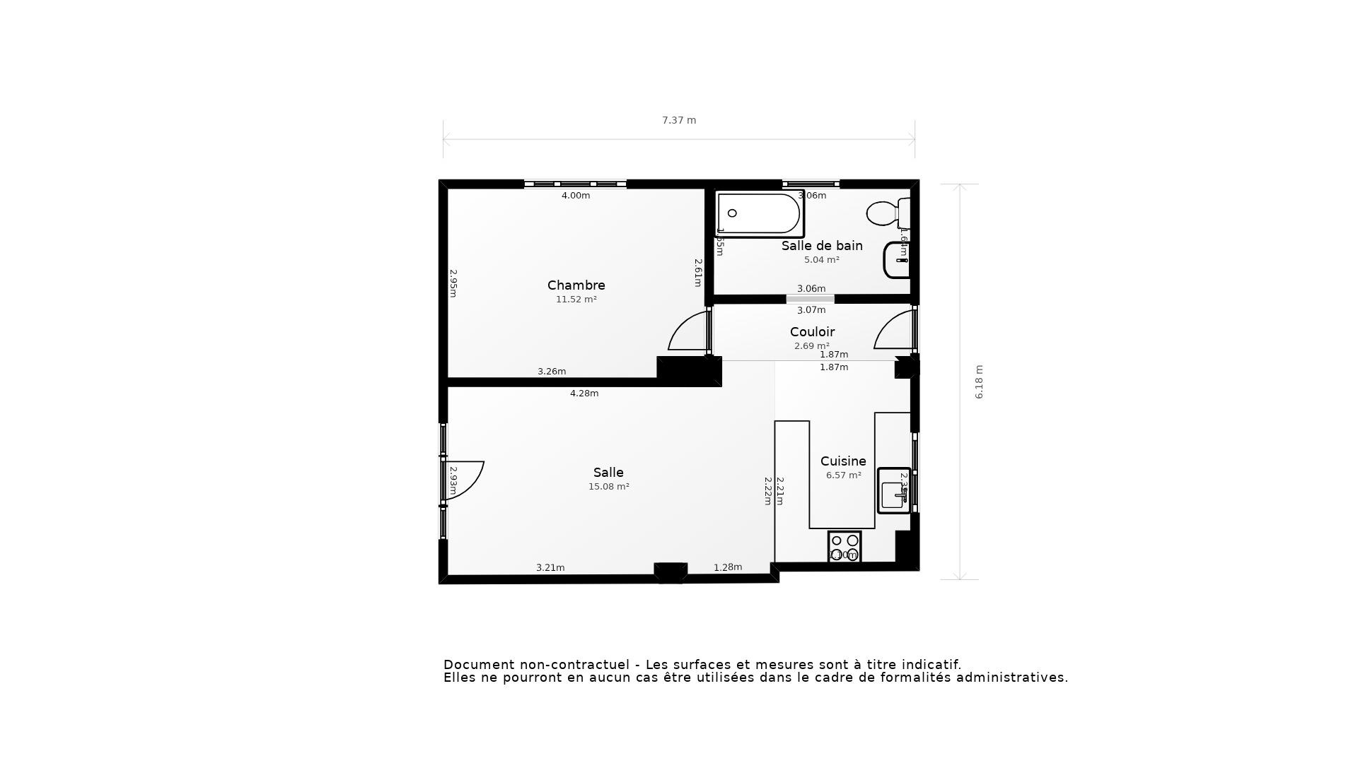 Vente Appartement MONTPELLIER - 2 pièces - 42 m² - (34070)