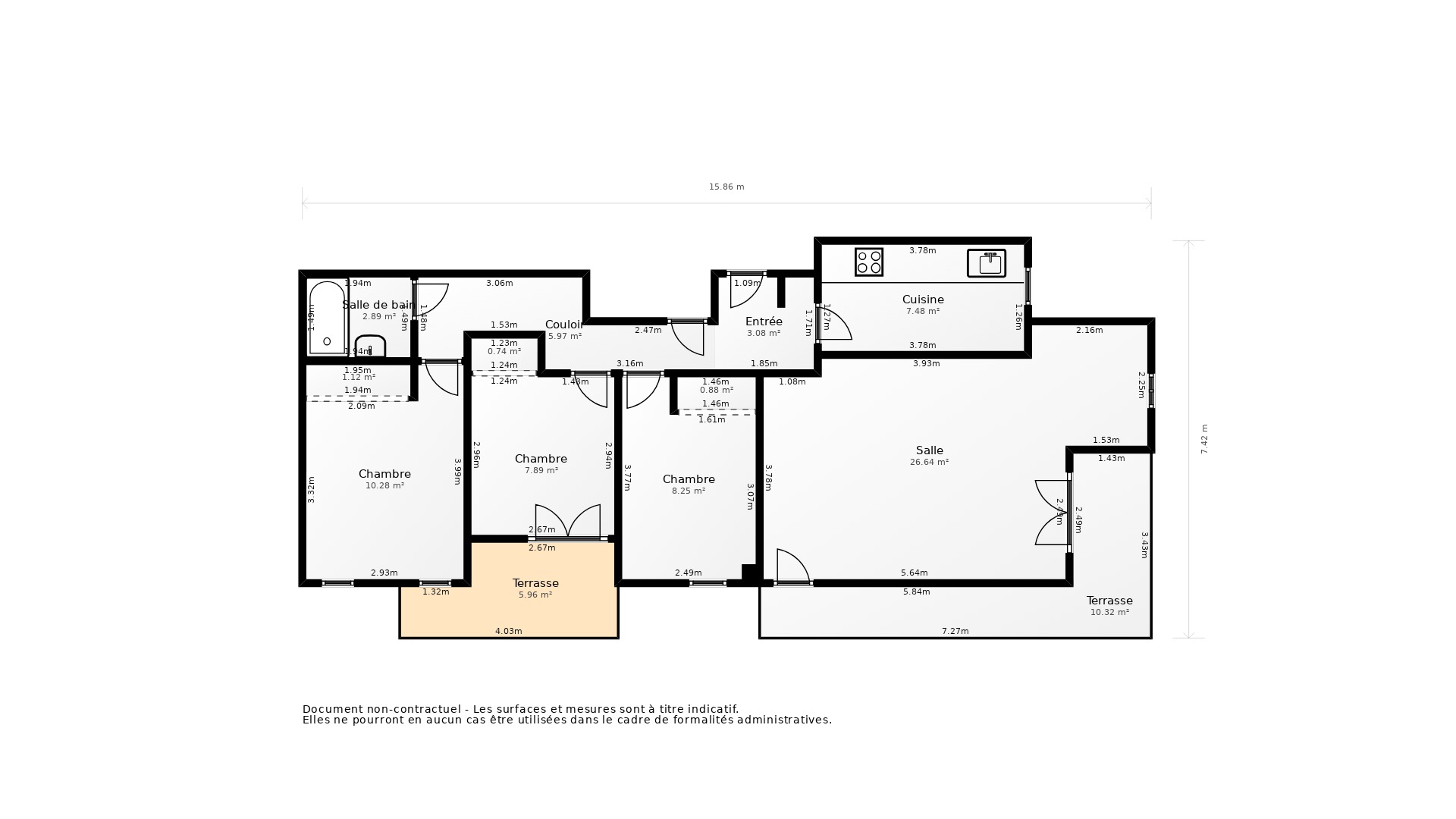 Vente Appartement BALMA - 4 pièces - 84 m² - (31130)