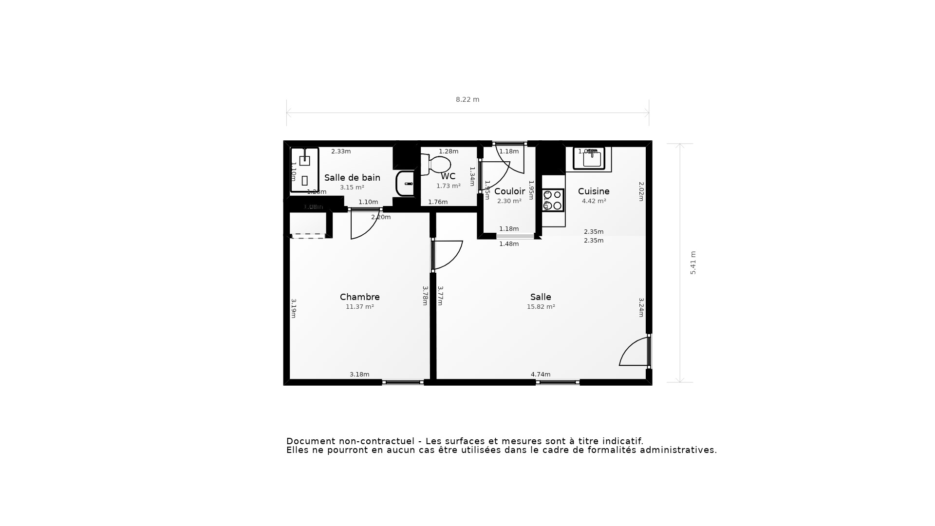 Vente Appartement TALENCE - 2 pièces - 42 m² - (33400)