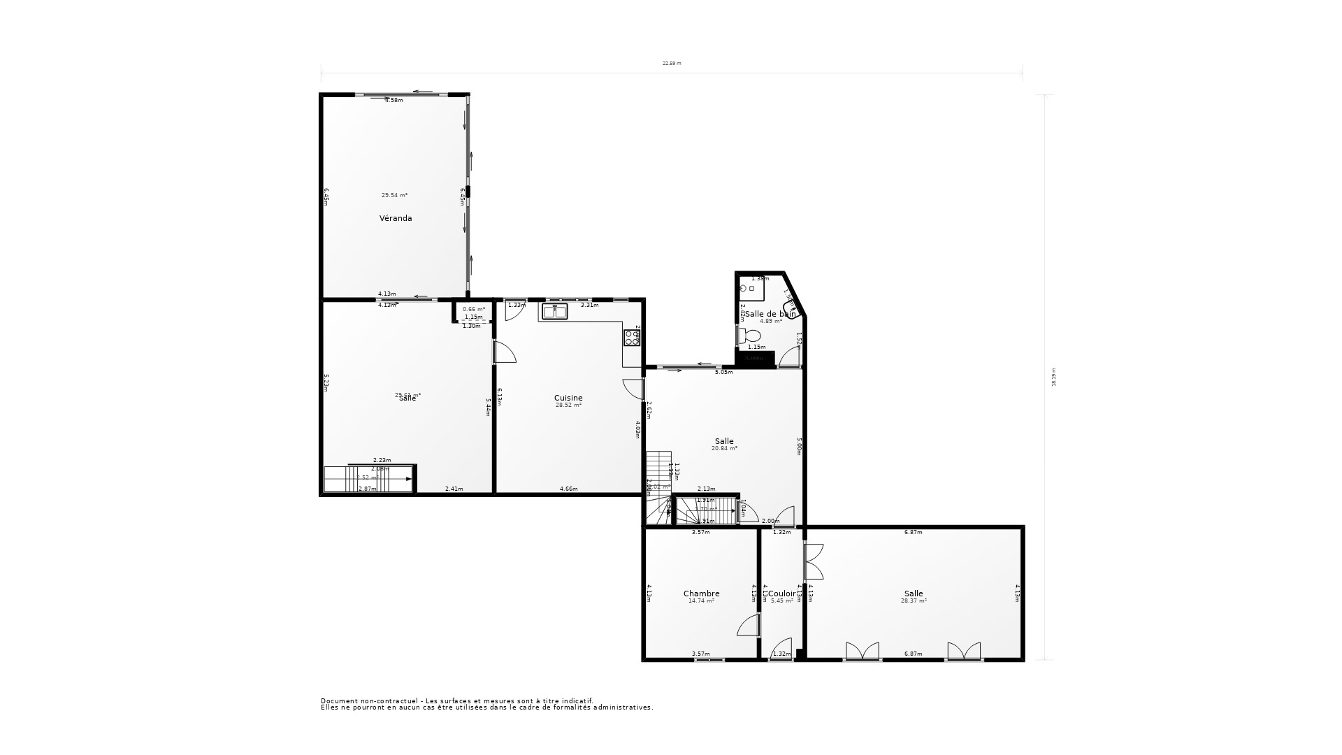 Vente Maison ST GEORGES DU BOIS - 11 pièces - 250 m² - (17700)