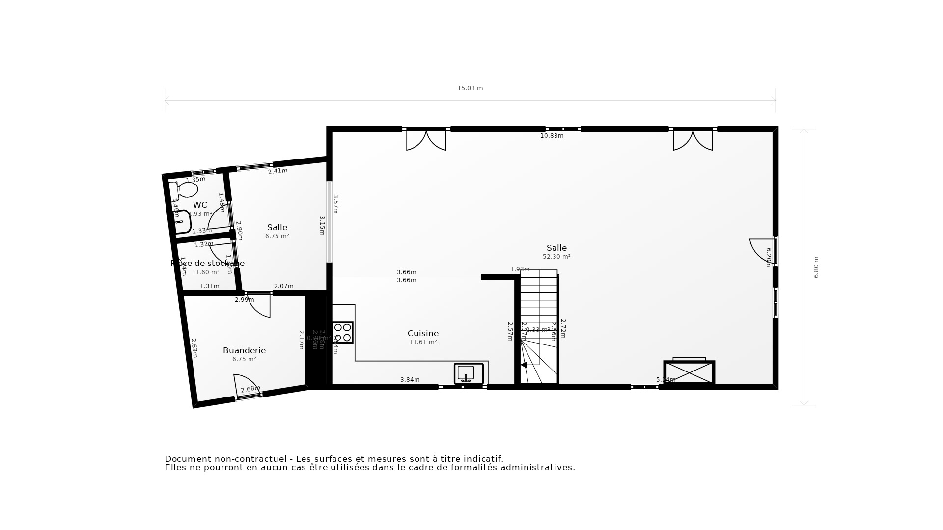 Vente Maison AMBERNAC - 5 pièces - 140 m² - (16490)