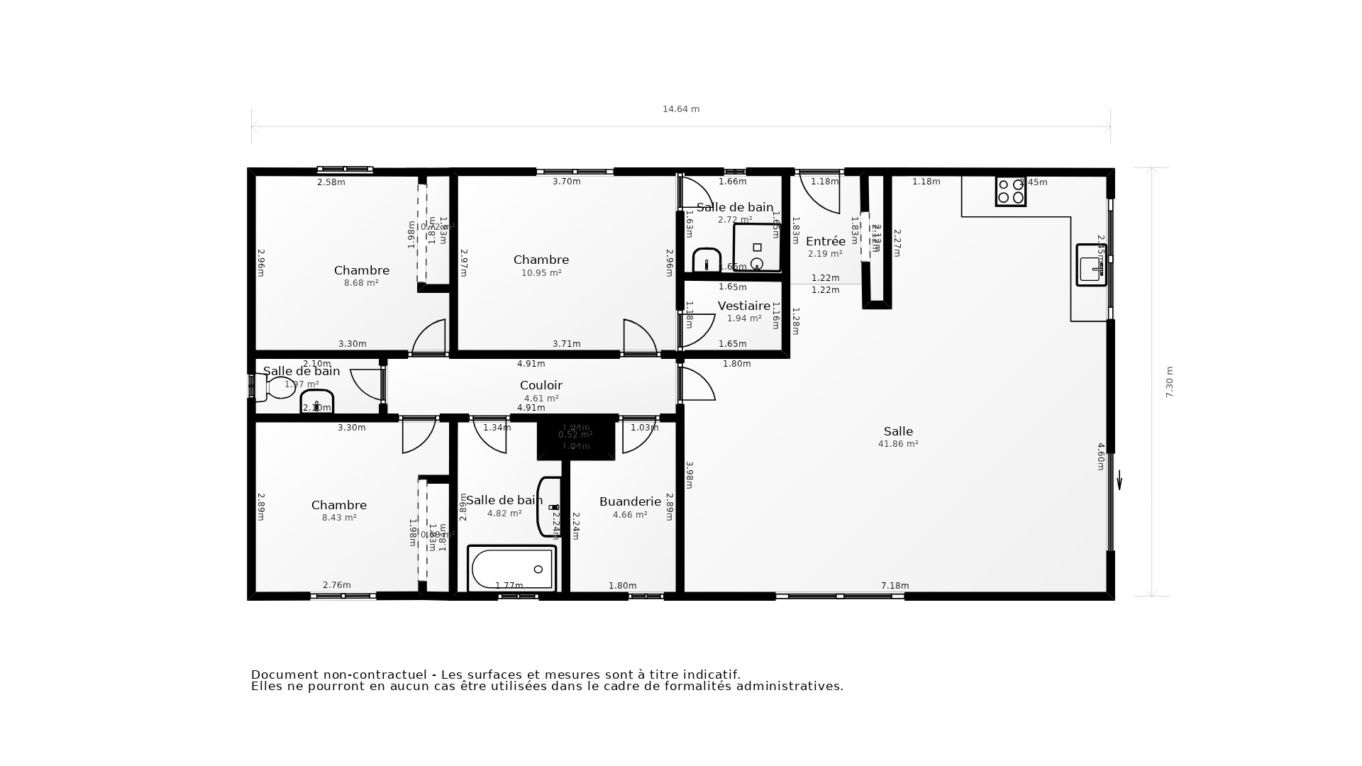 Vente Maison MONTUSSAN - 4 pièces - 96 m² - (33450)