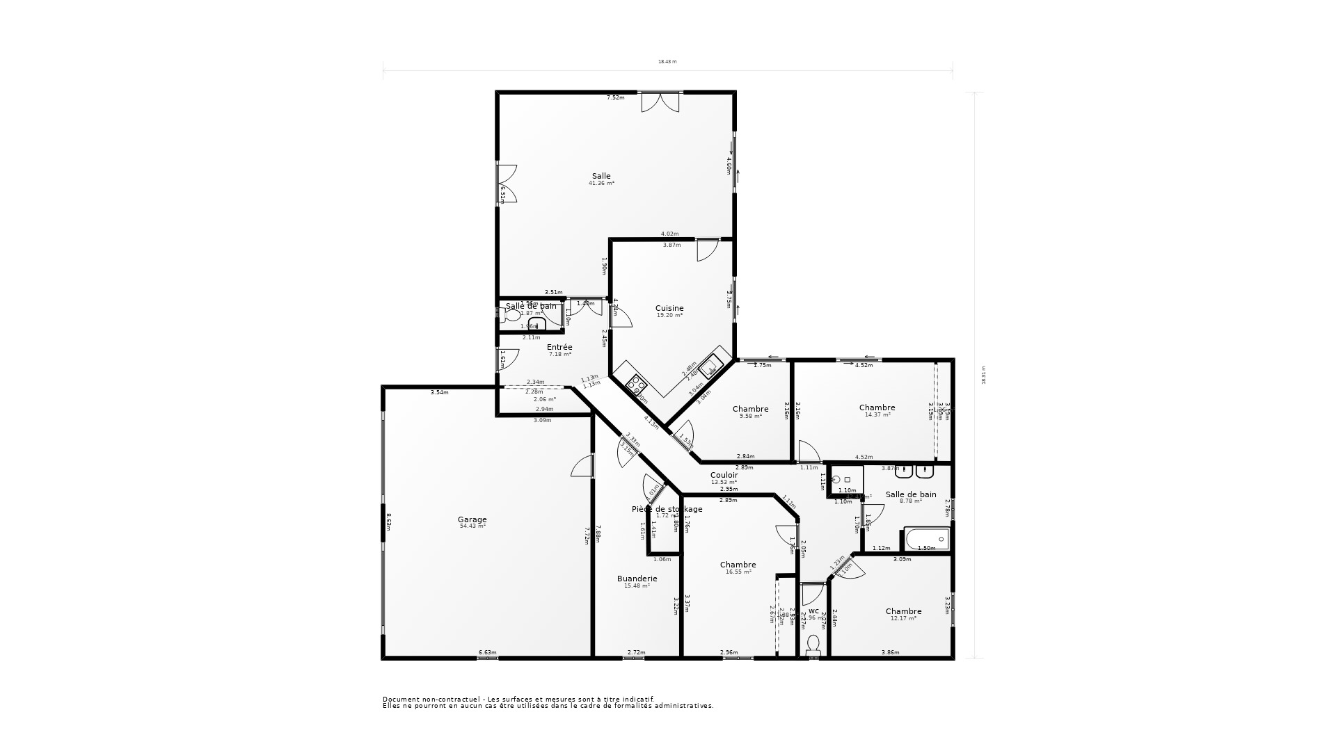 Vente Maison LA FAYE - 5 pièces - 140 m² - (16700)