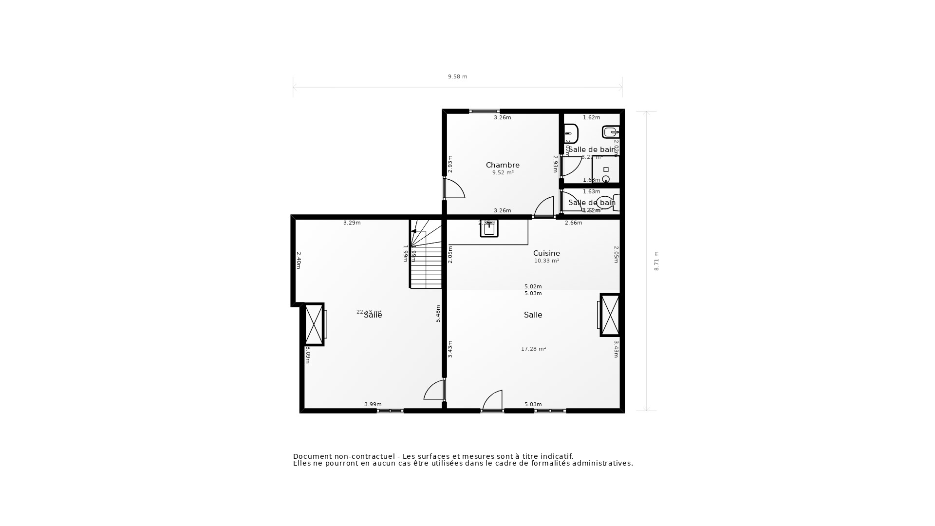 Vente Maison GAILLAN EN MEDOC - 2 pièces - 90 m² - (33340)