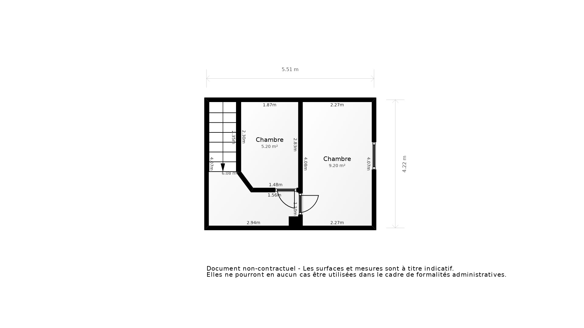 Vente Maison GAILLAN EN MEDOC - 2 pièces - 90 m² - (33340)